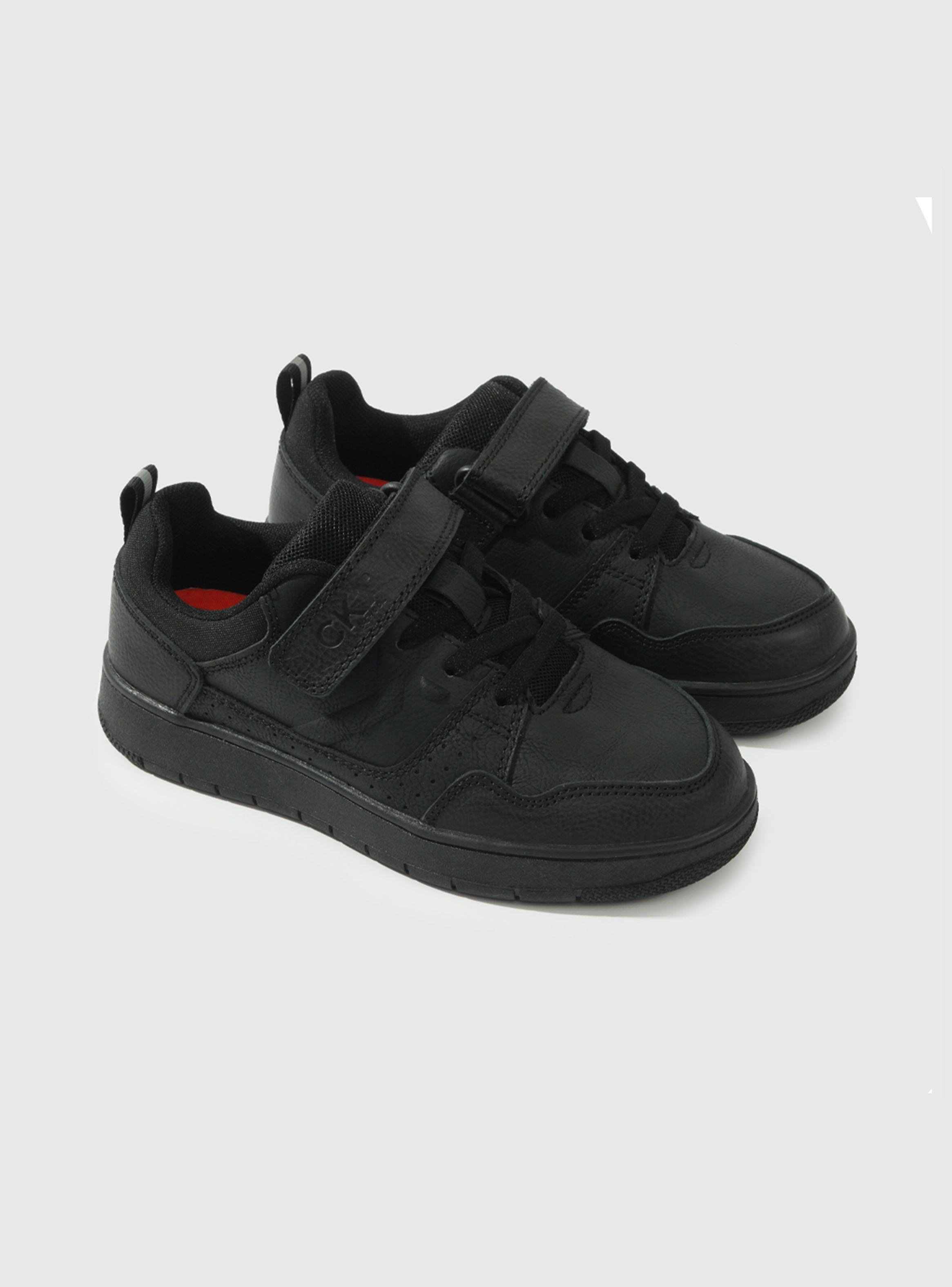 Zapatilla Escolar Jr. Velcro y Cordón Unisex-1