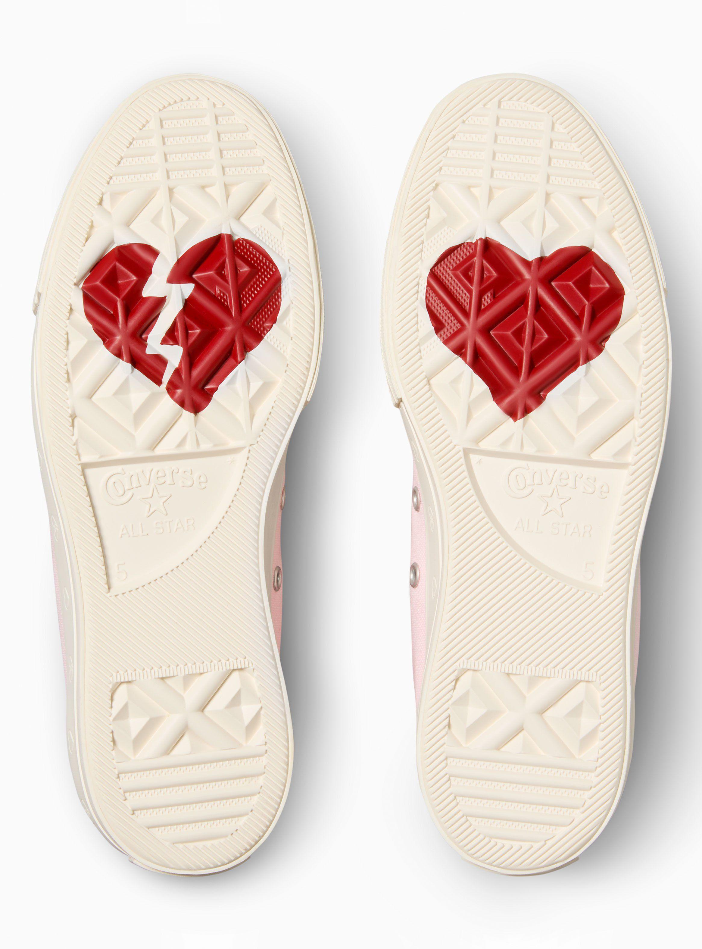 Zapatilla Urbana Chuck Pink All Star Lift Mujer-5