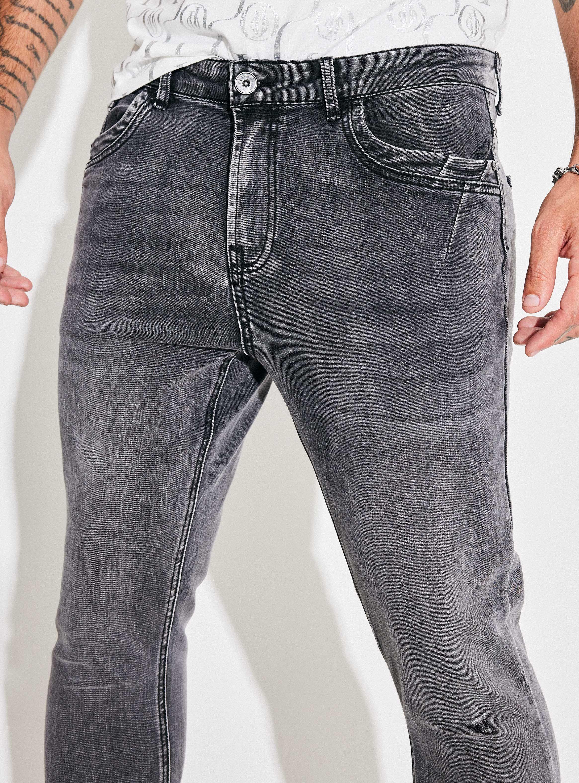 Jeans Couple Lavado Desgastado-2