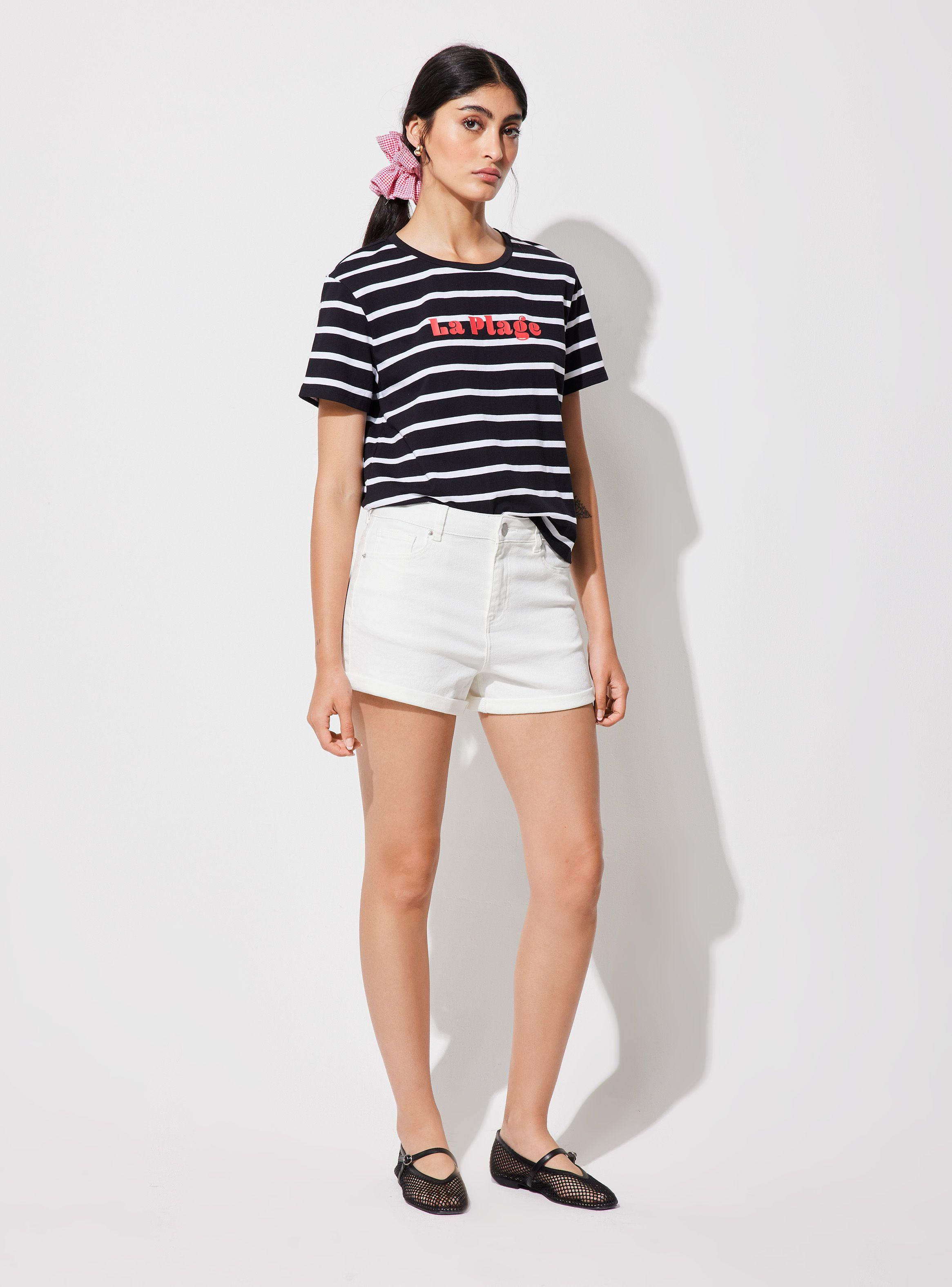 Short Denim Doblez en Pierna-4
