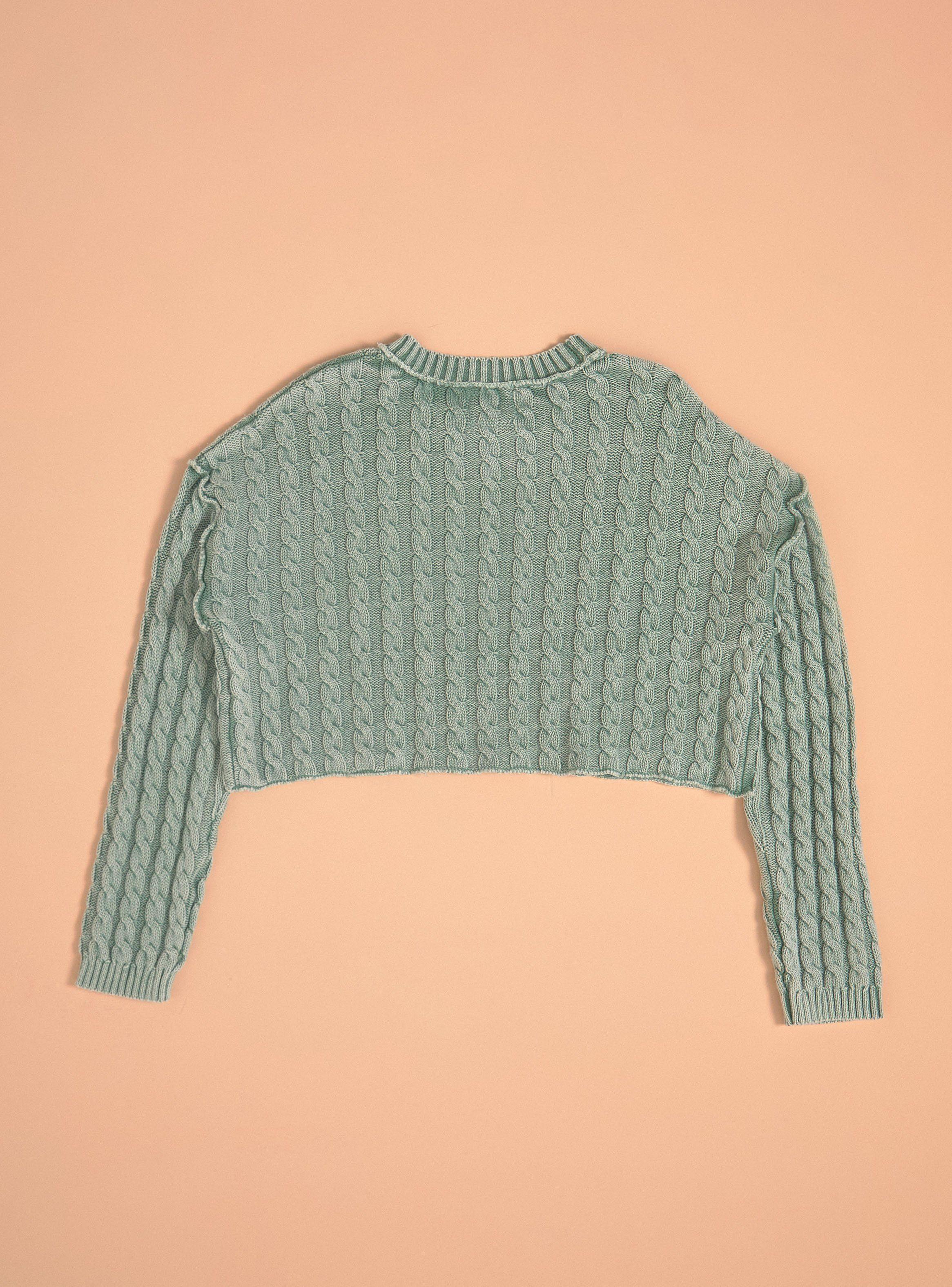 Sweater Washed Cuello Redondo-3