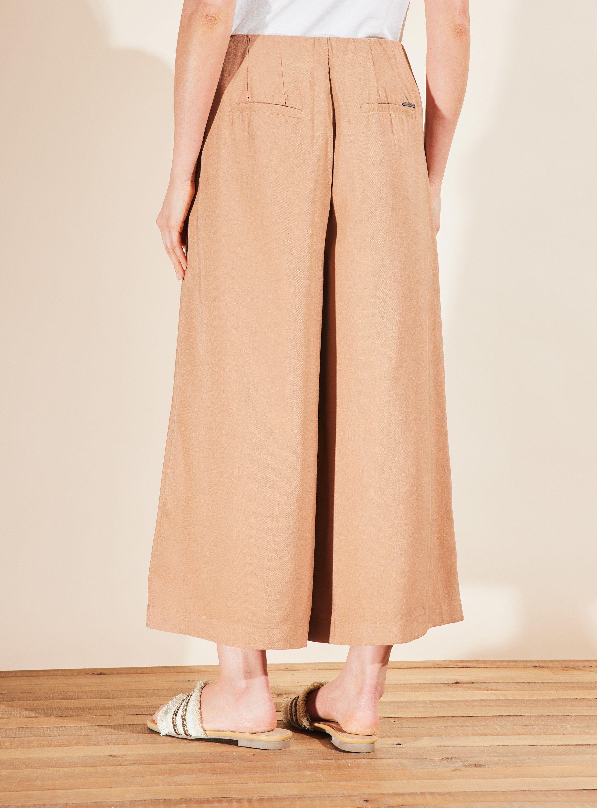Pantalón Crop con Pinzas-1