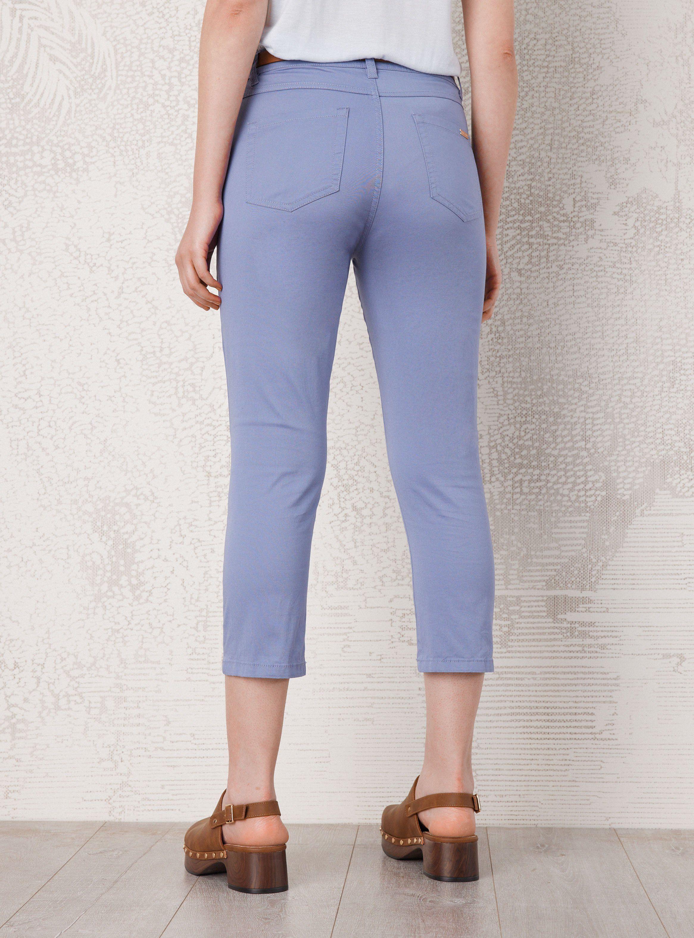 Pantalón Midi con Cinturón-1