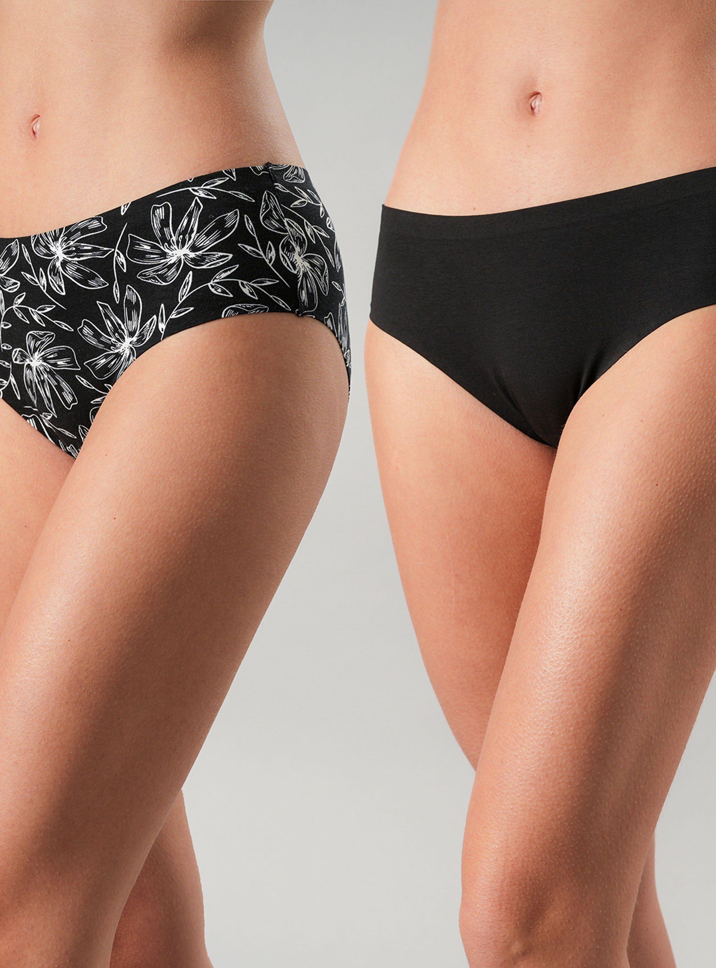 Pack 2 Pantaleta Bonded con Estampado Floral-0