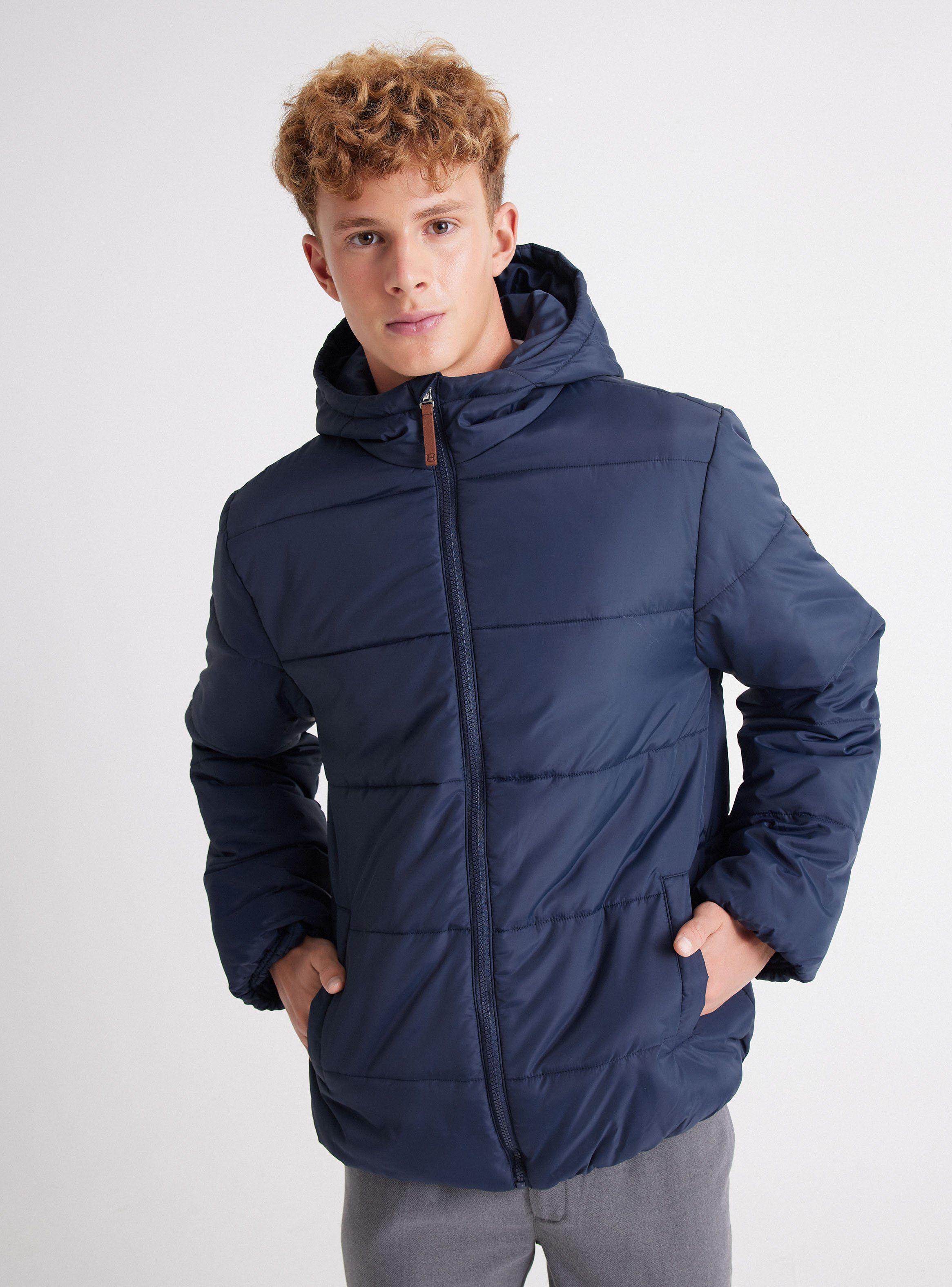 Parka Azul Niño Talla S A Xl-0