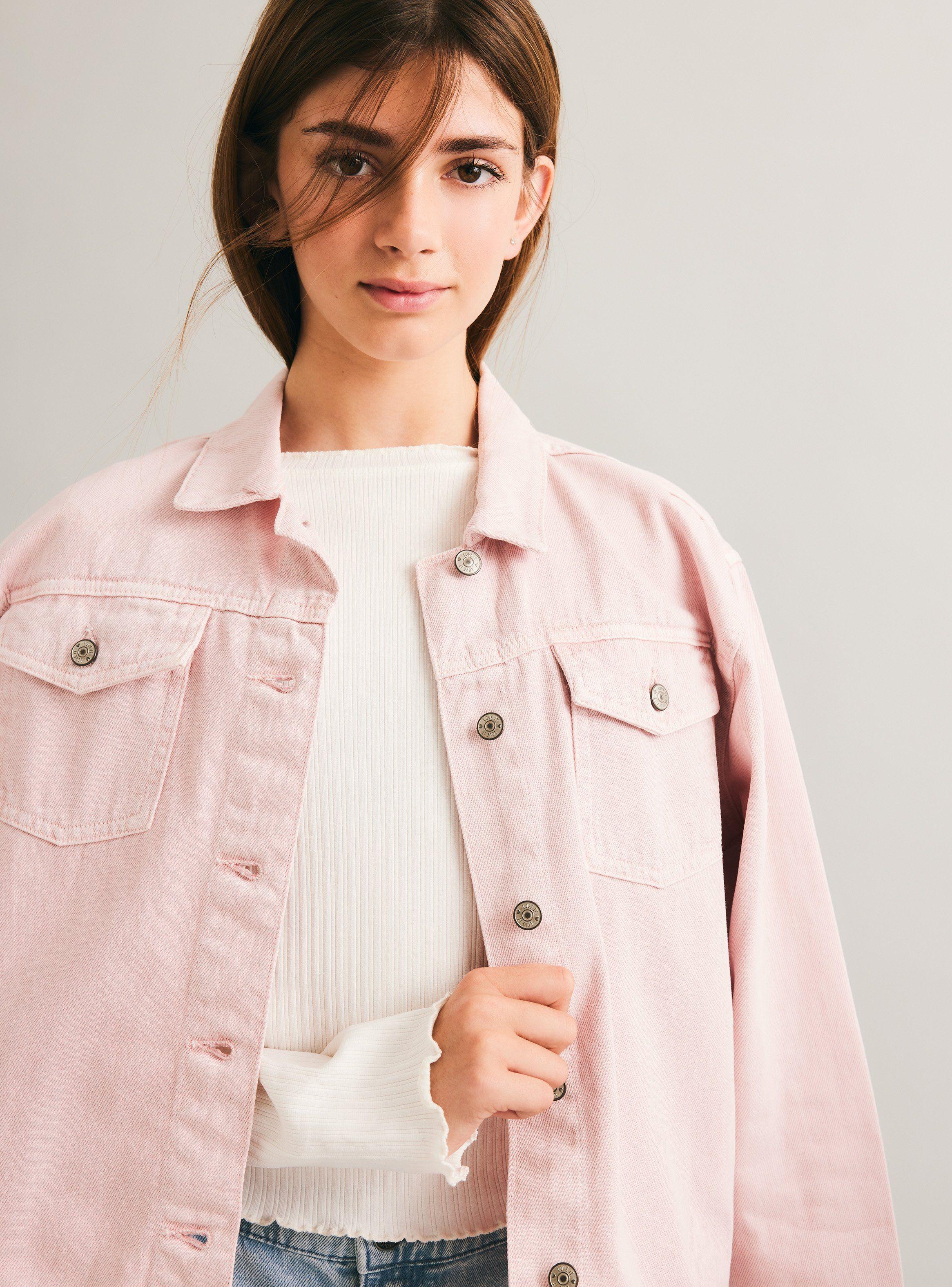 Chaqueta Twill Abotonada-1