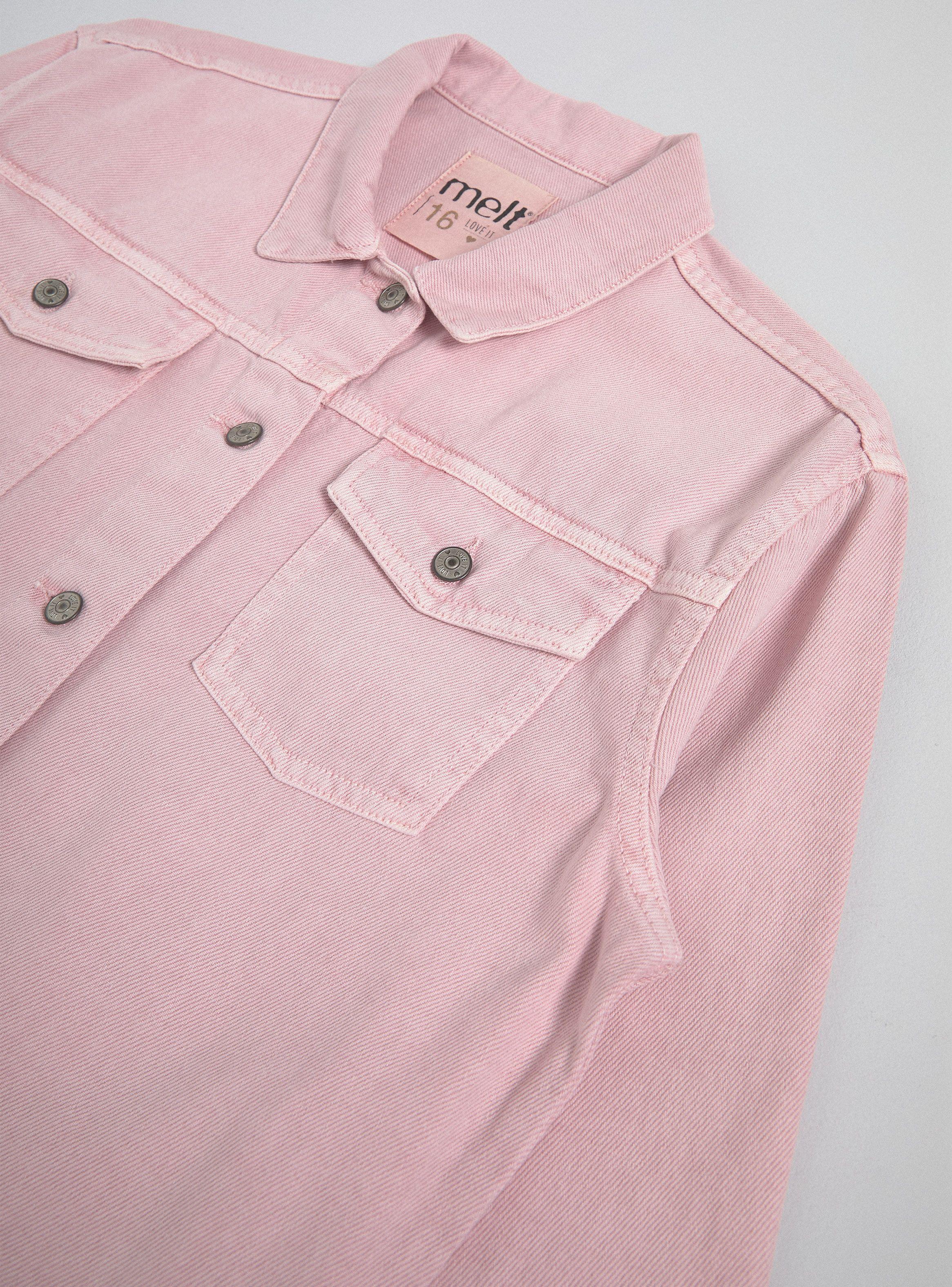 Chaqueta Twill Abotonada-4