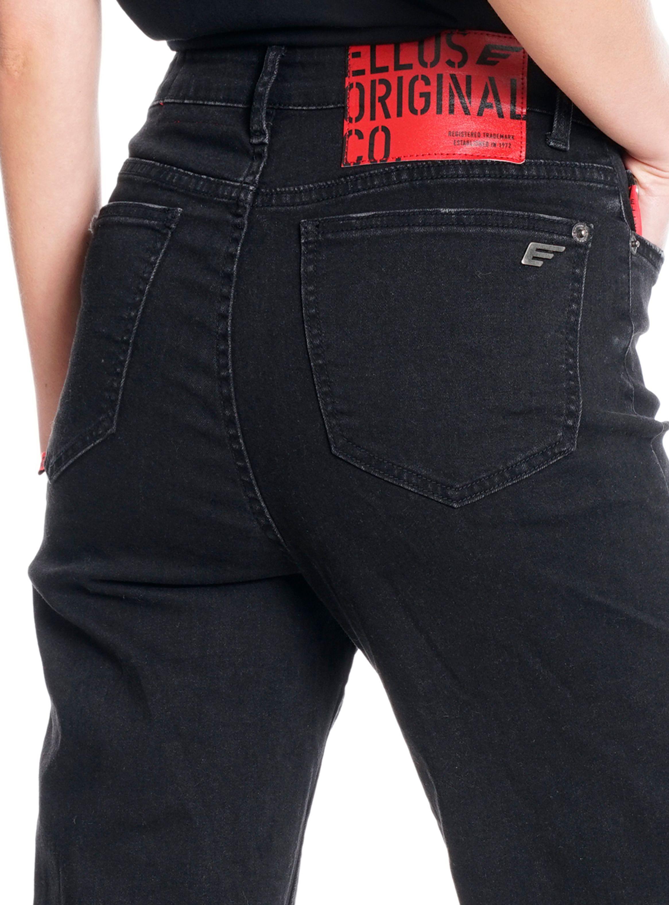 Jeans 90S Tiro Ultra Alto Black Rotura Rock In Rio-2