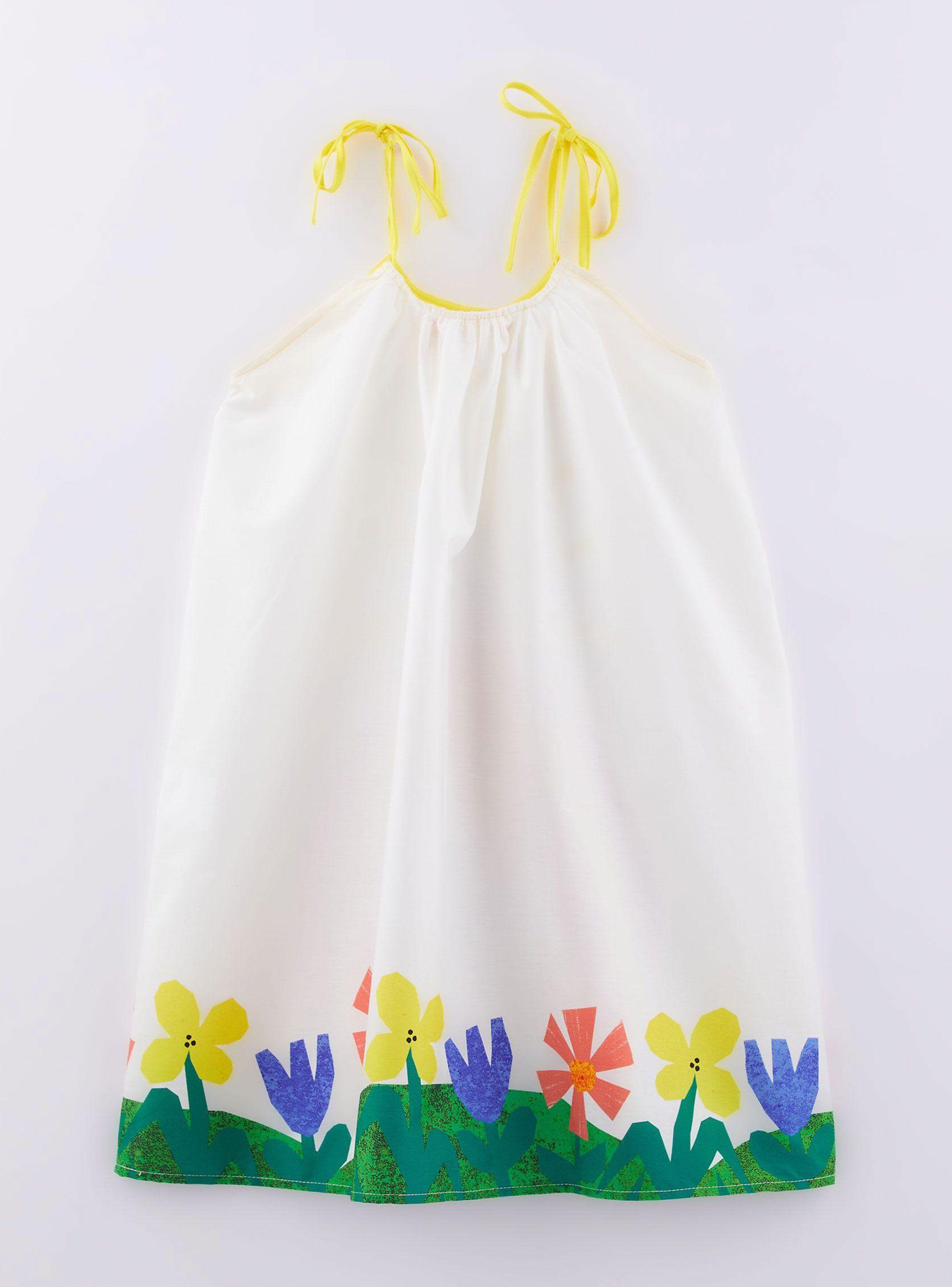 Vestido Niña Arcoíris Colorido-1