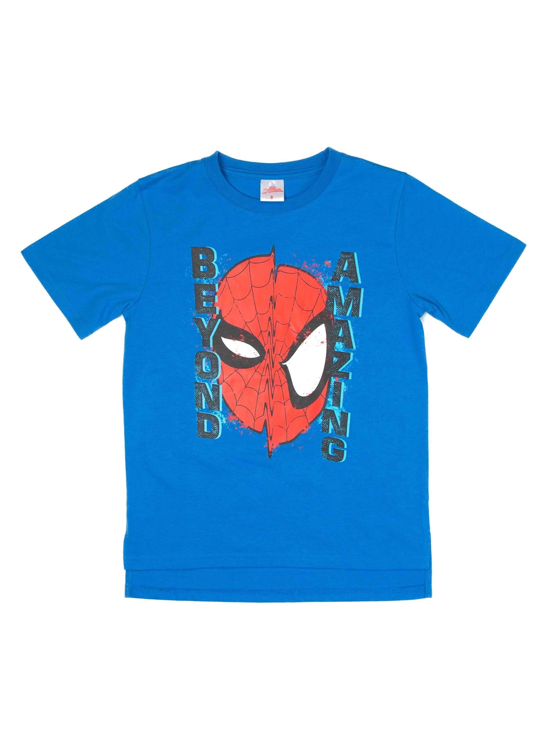 Polera Manga Corta Figura con Letras-0