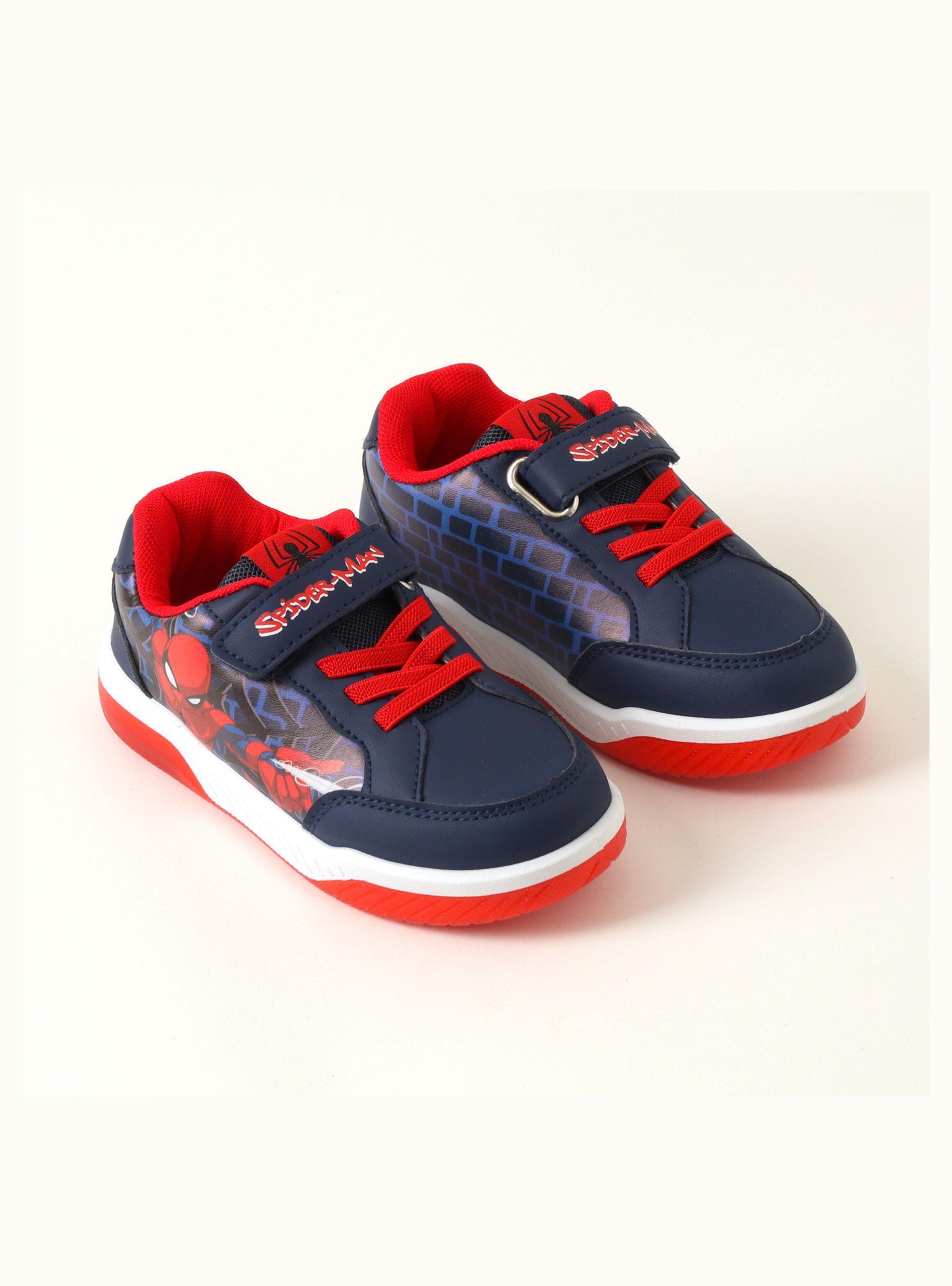Zapatilla Urbana Volando Spiderman con Luces Niño-1