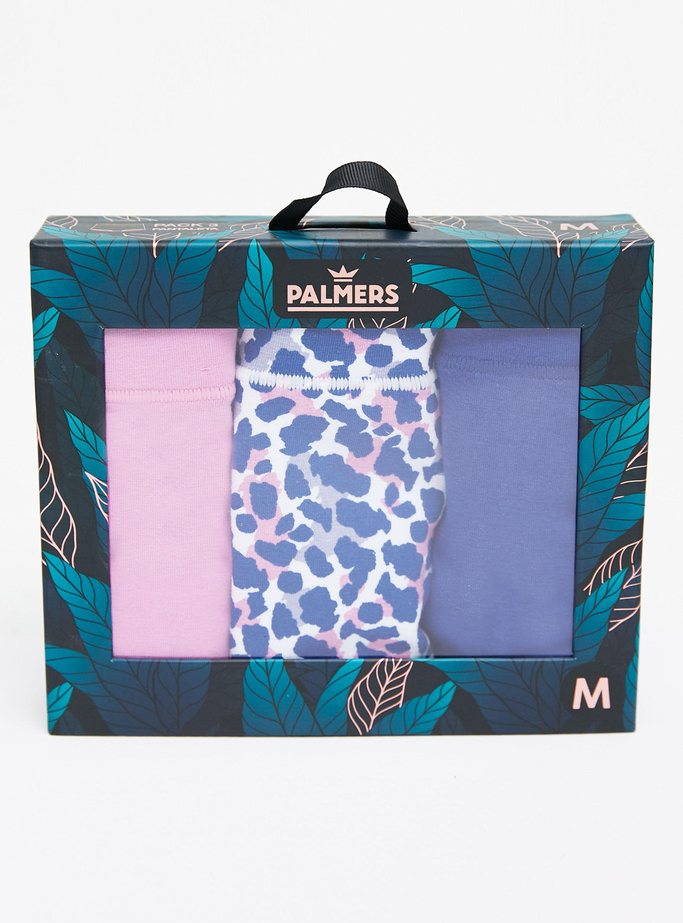 Pack 3 Pantaleta Alta Color Ice Print Algodón-4