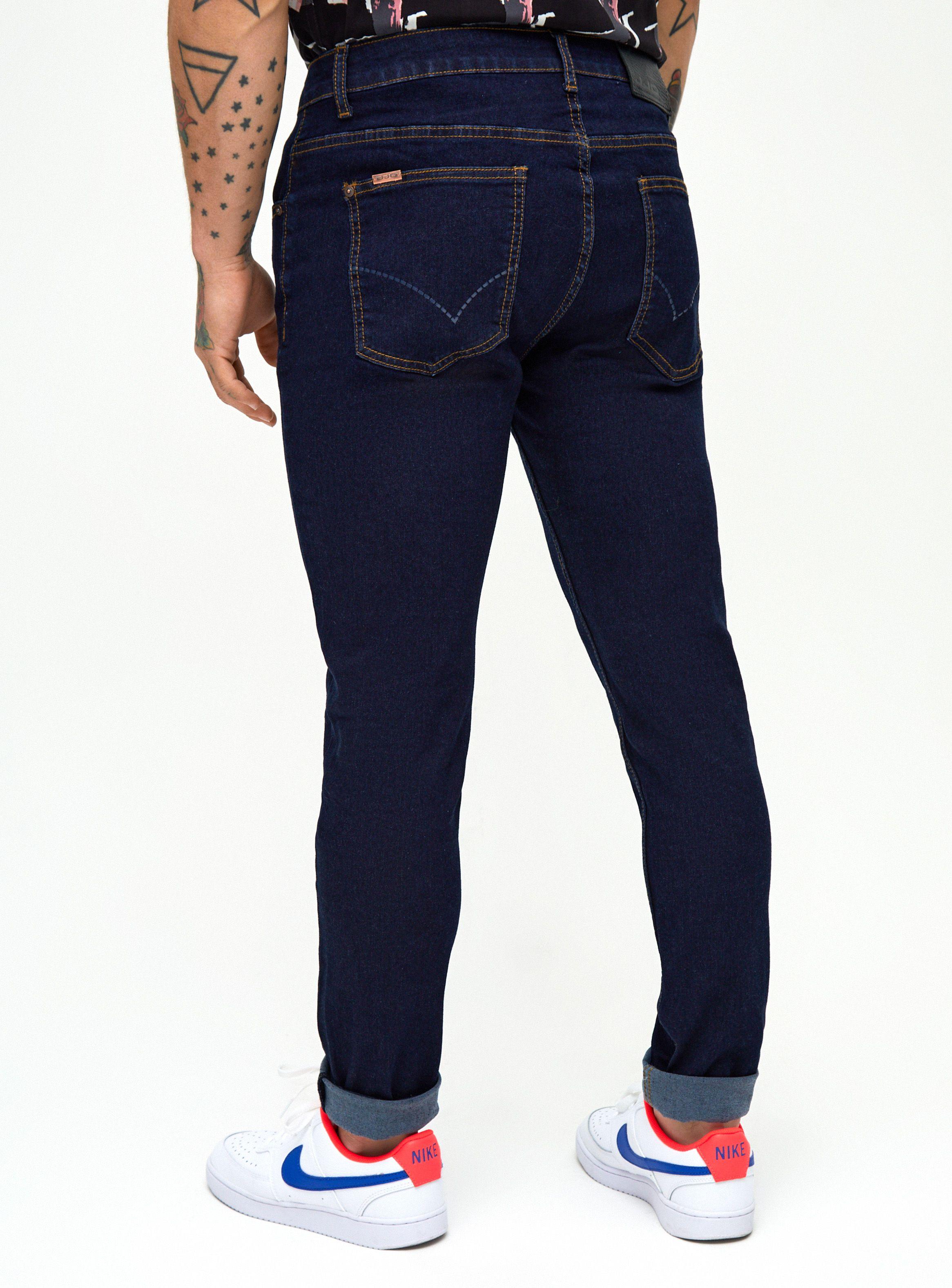 Jeans Super Skinny Azul Oscuro-1