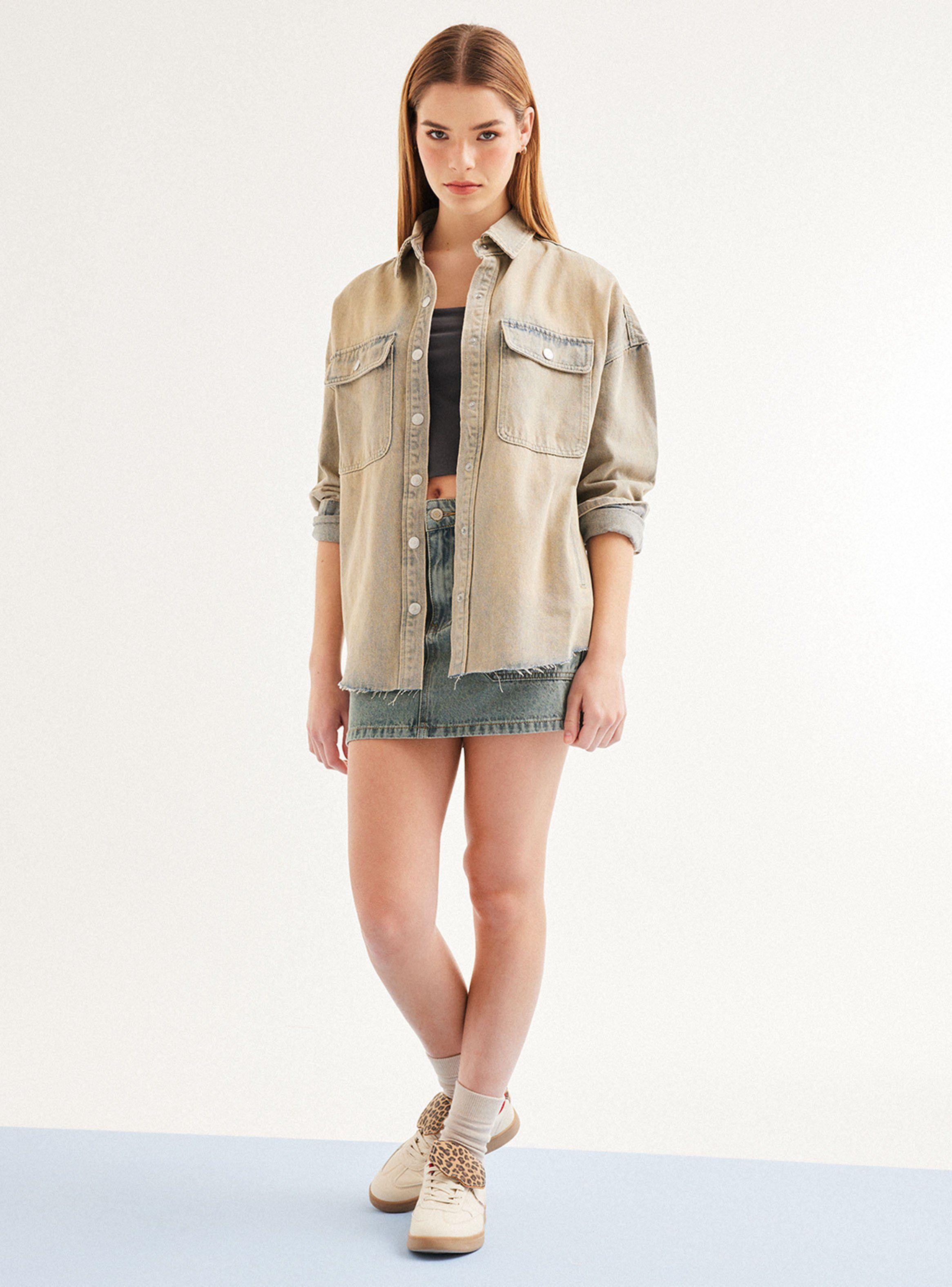 Blusa Sobrecamisa Lavados Dirty-4