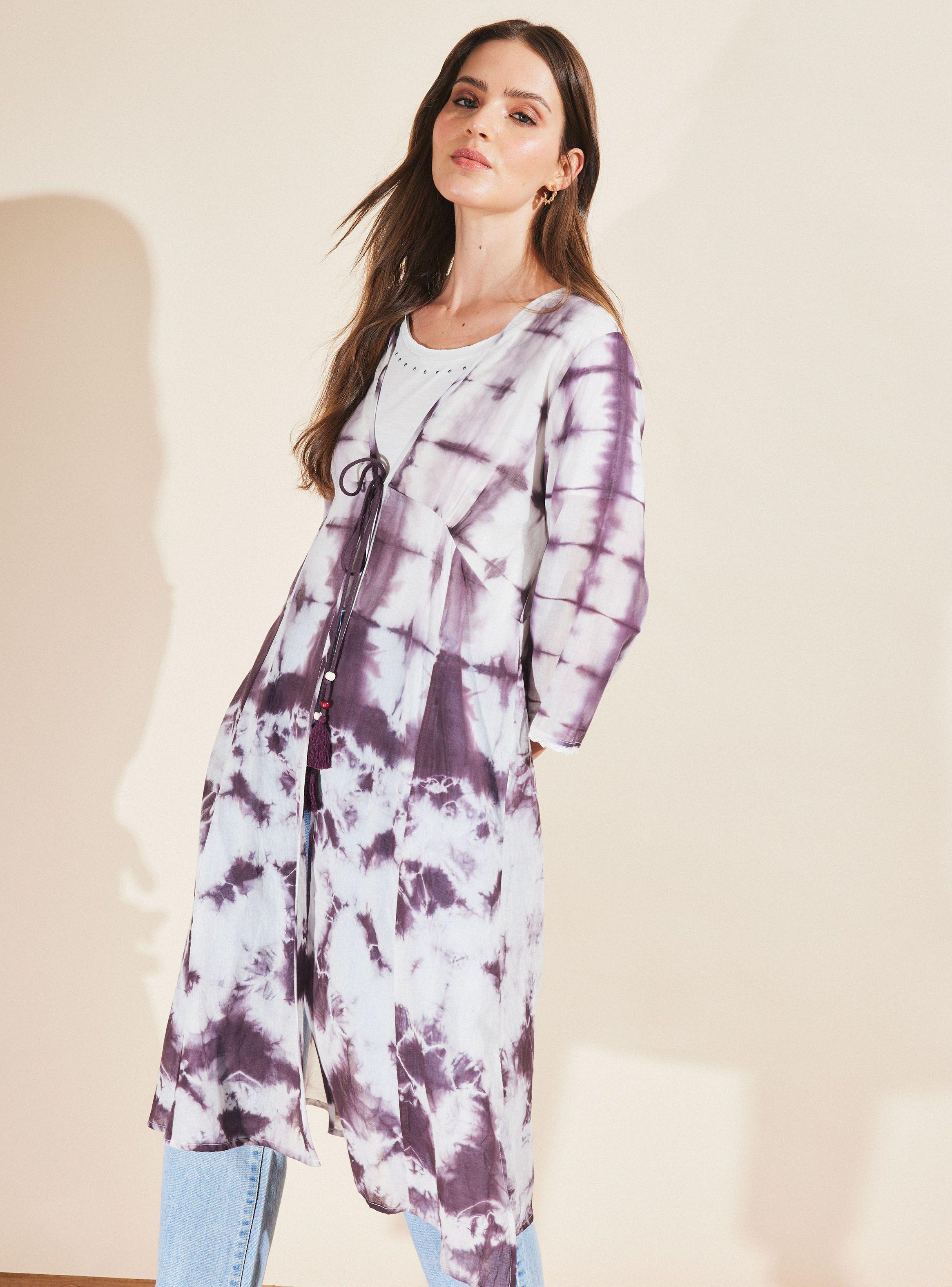 Blusa Kimono Teñido-0
