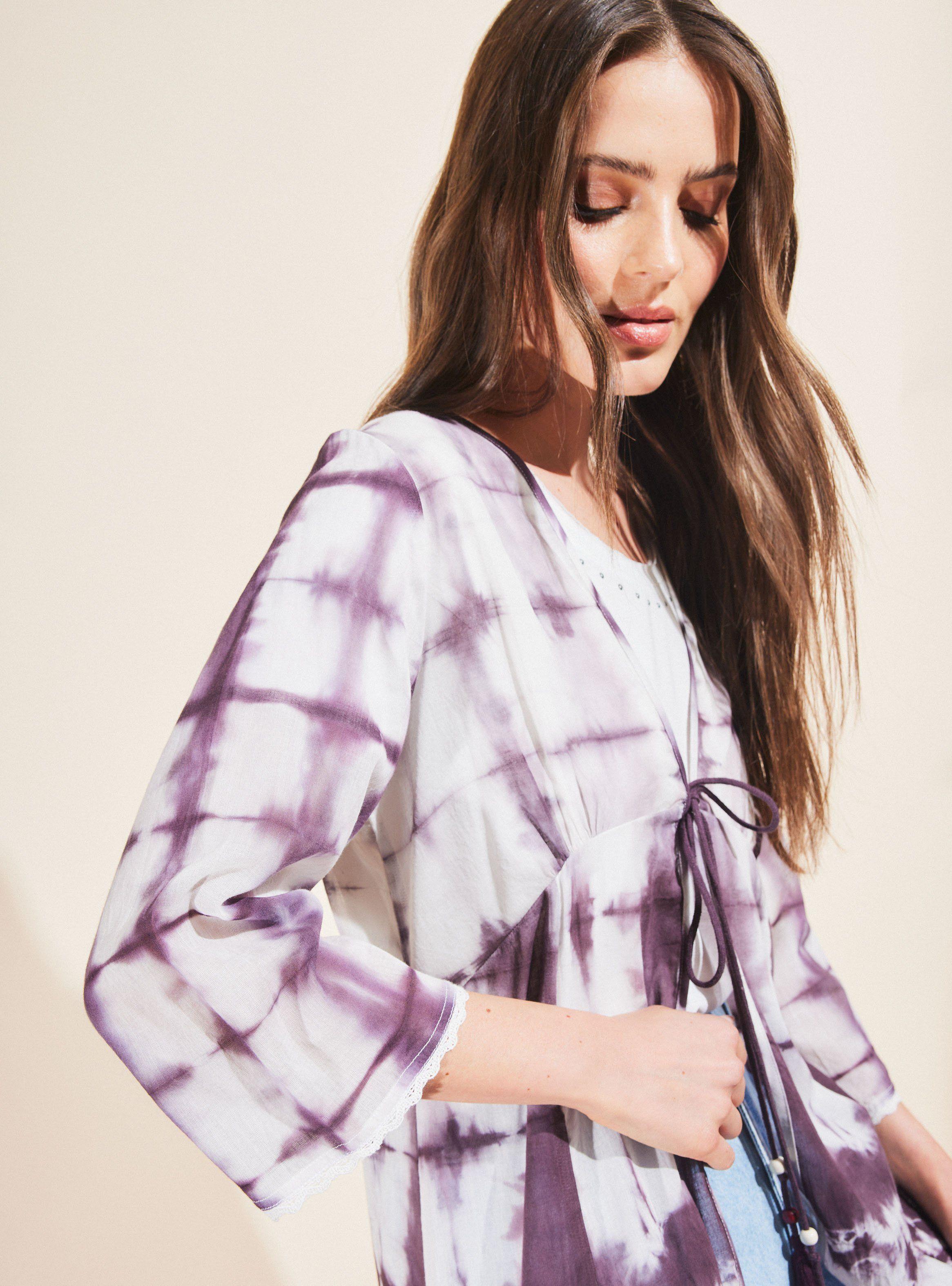 Blusa Kimono Teñido-3