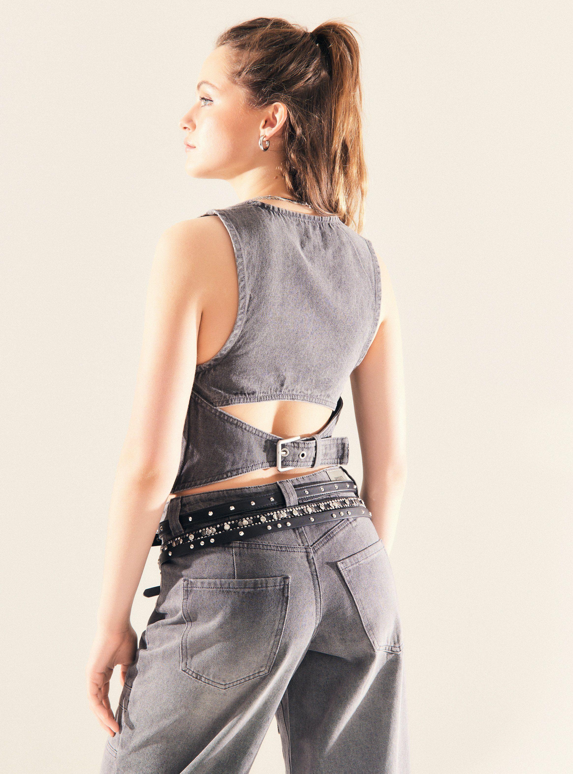 Chaqueta Vest sin Mangas-2