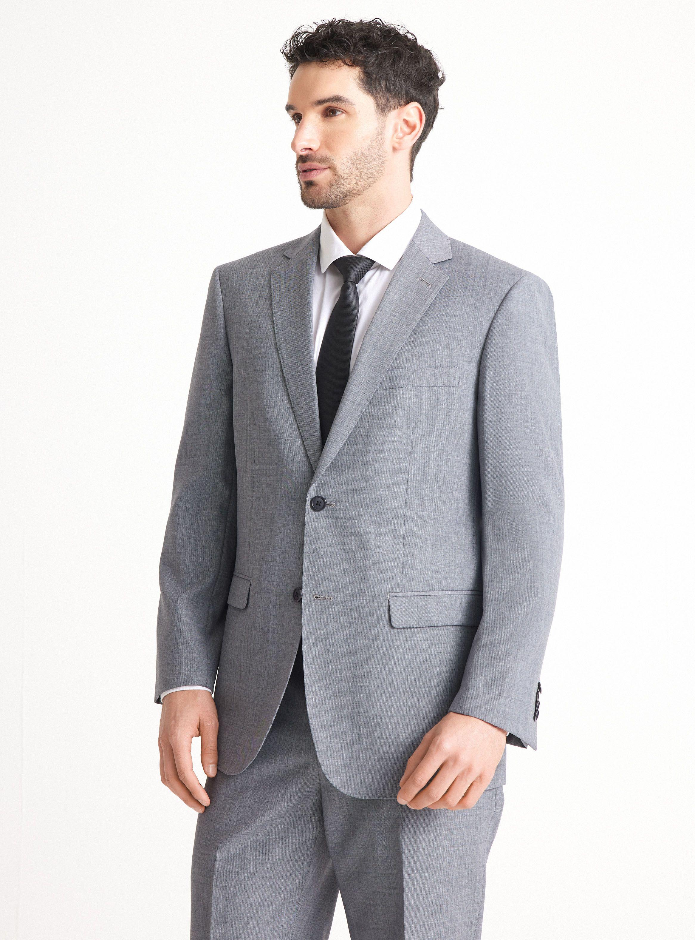 Traje Recto Lana Fsia Super 100-0