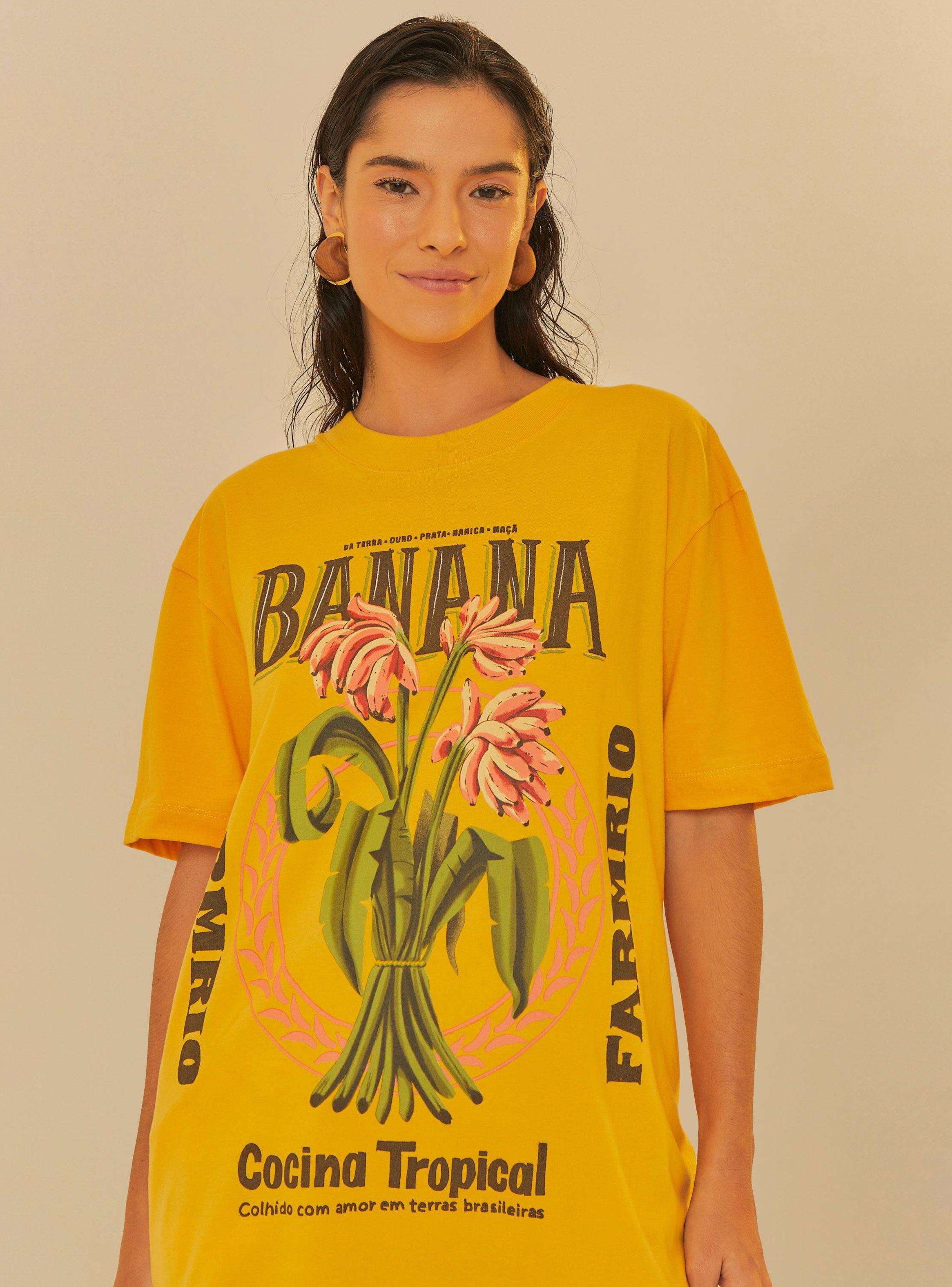 Polera Manga Corta Banana Tropical-0