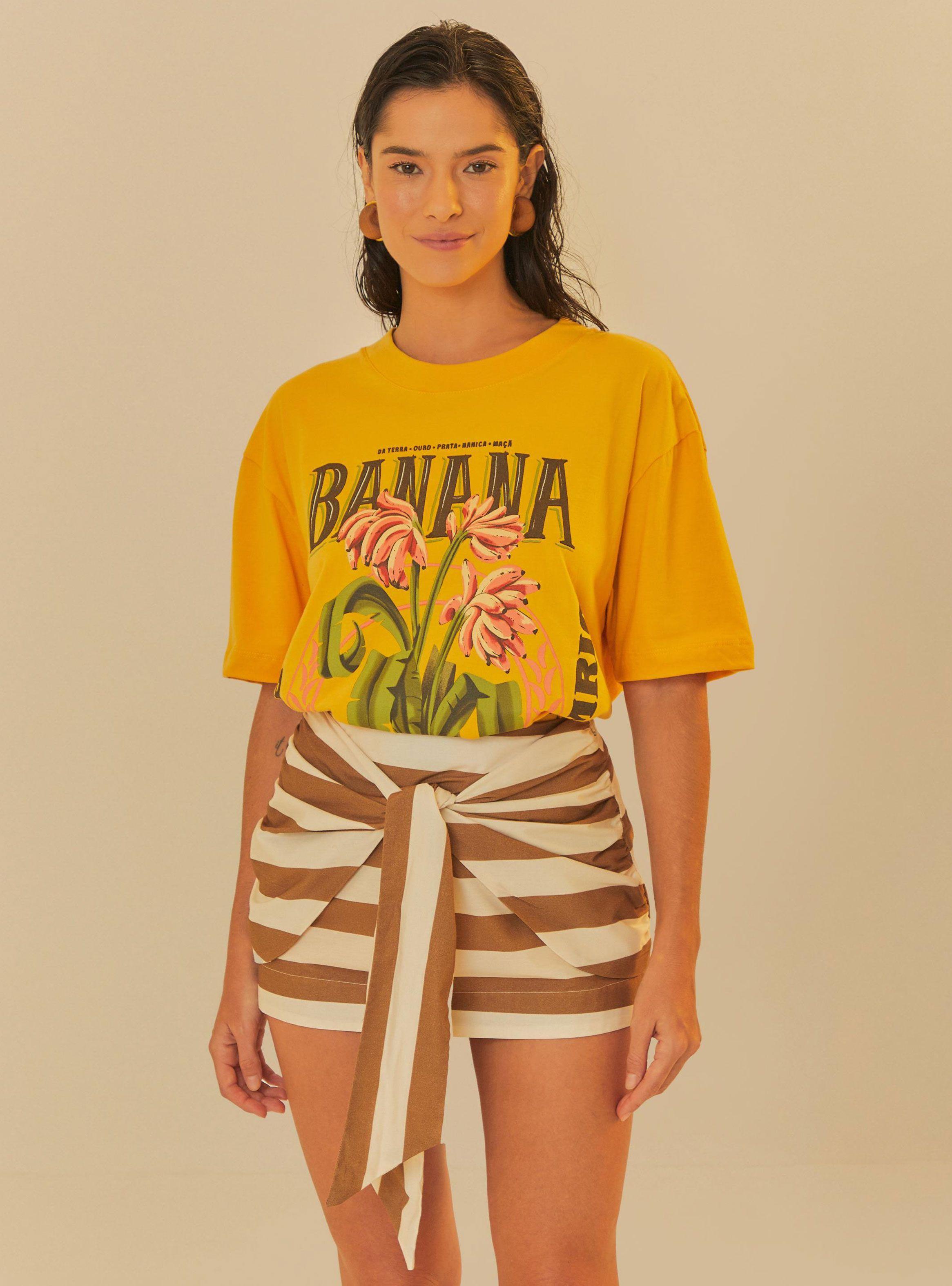 Polera Manga Corta Banana Tropical-3