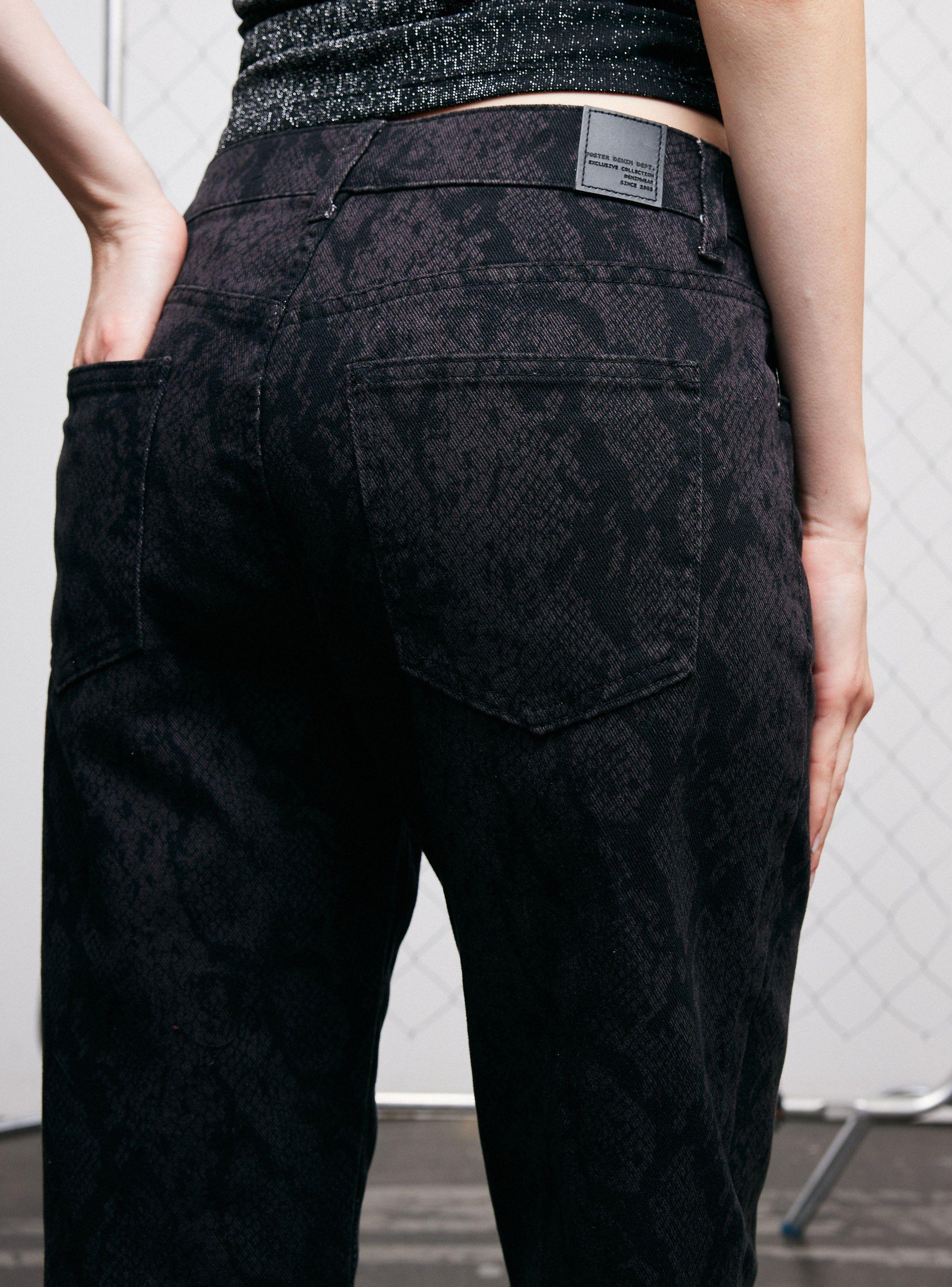 Jeans Slim Estampado Snake-3