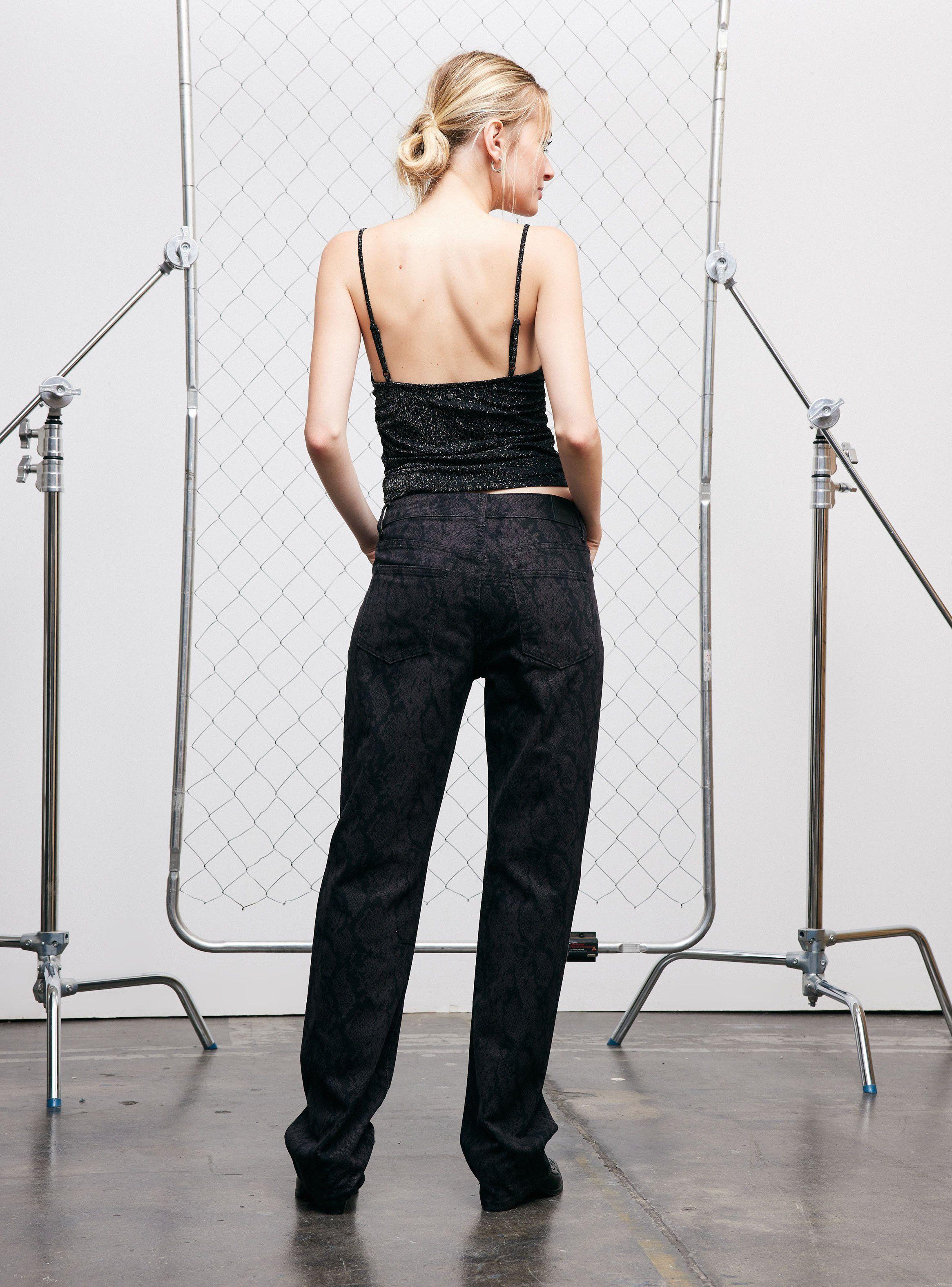 Jeans Slim Estampado Snake-5