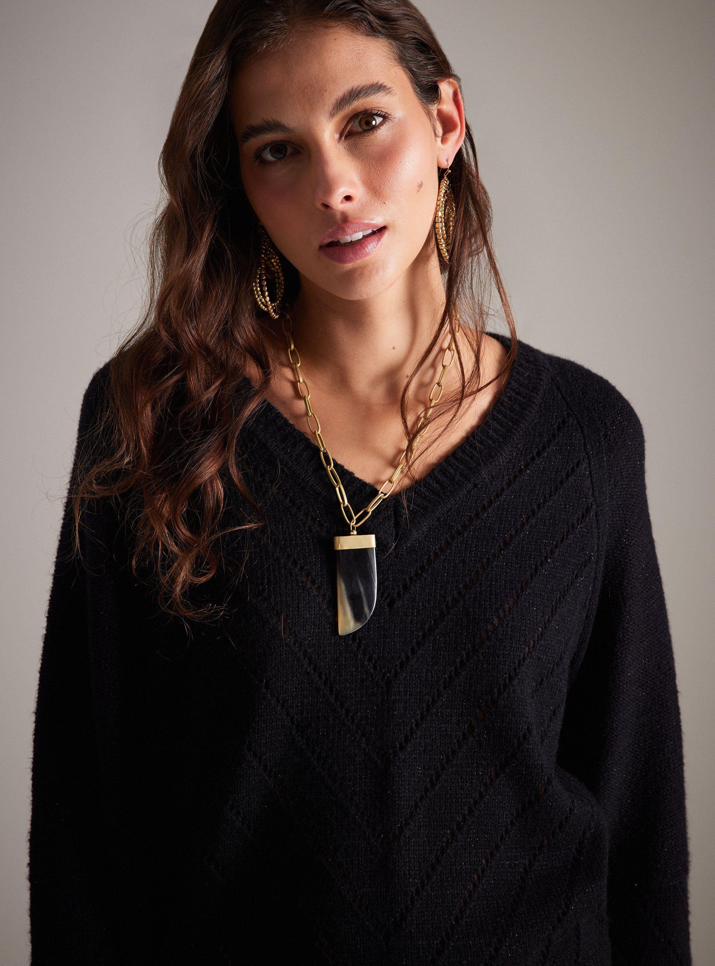 Sweater Tejido con Hilo de Lurex-2