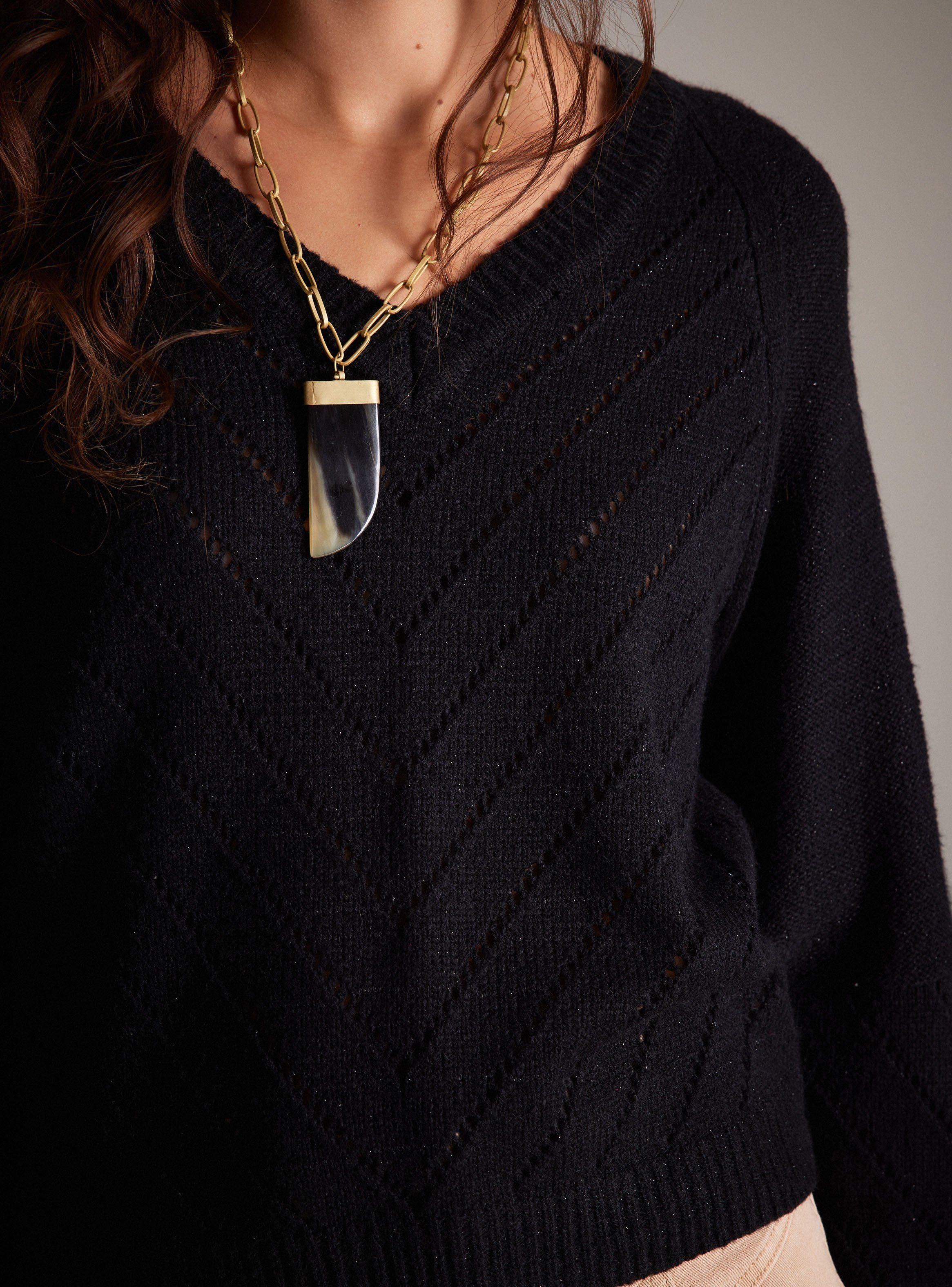 Sweater Tejido con Hilo de Lurex-3
