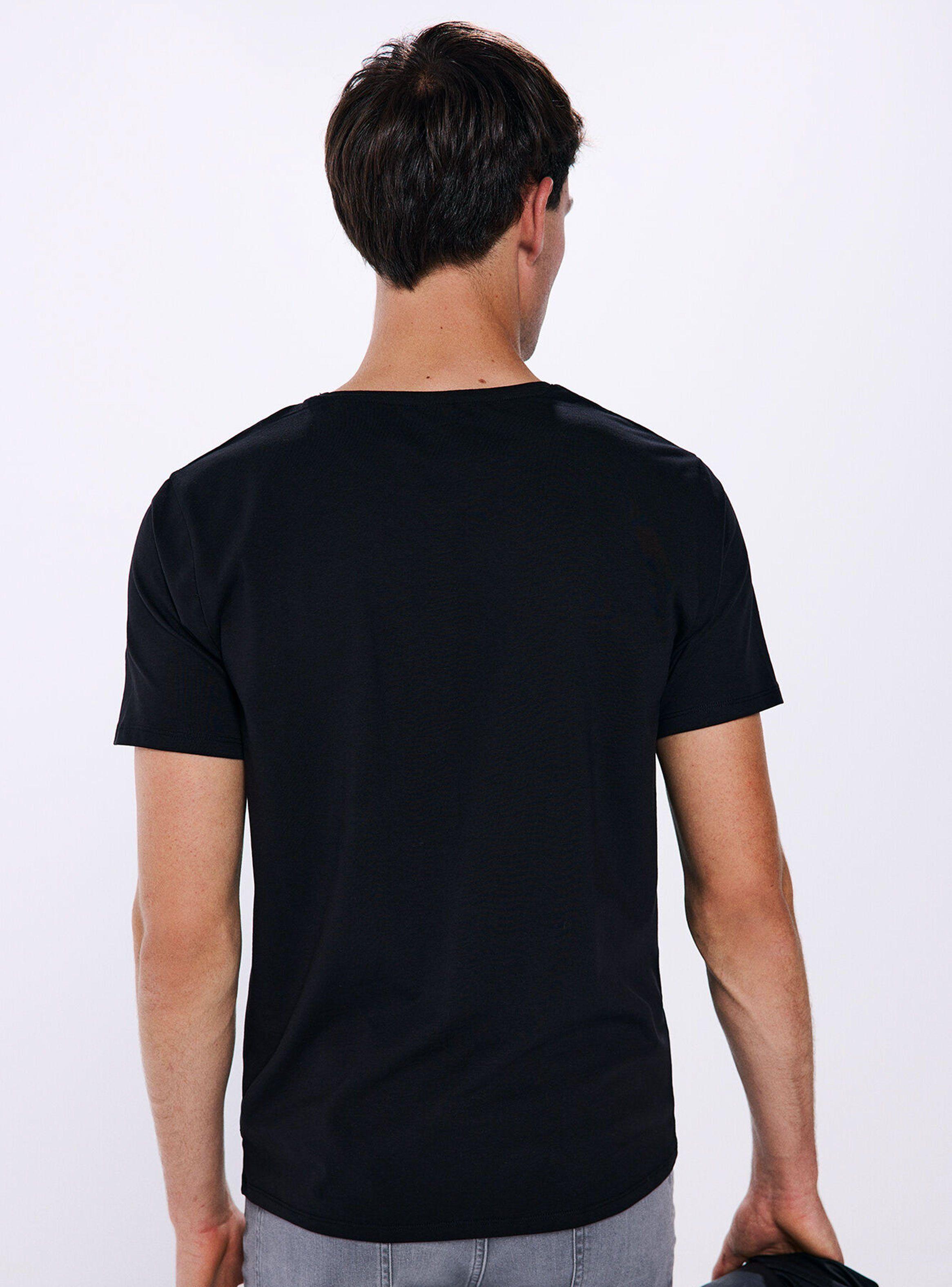 Polera Básica Algodón Lycra-1