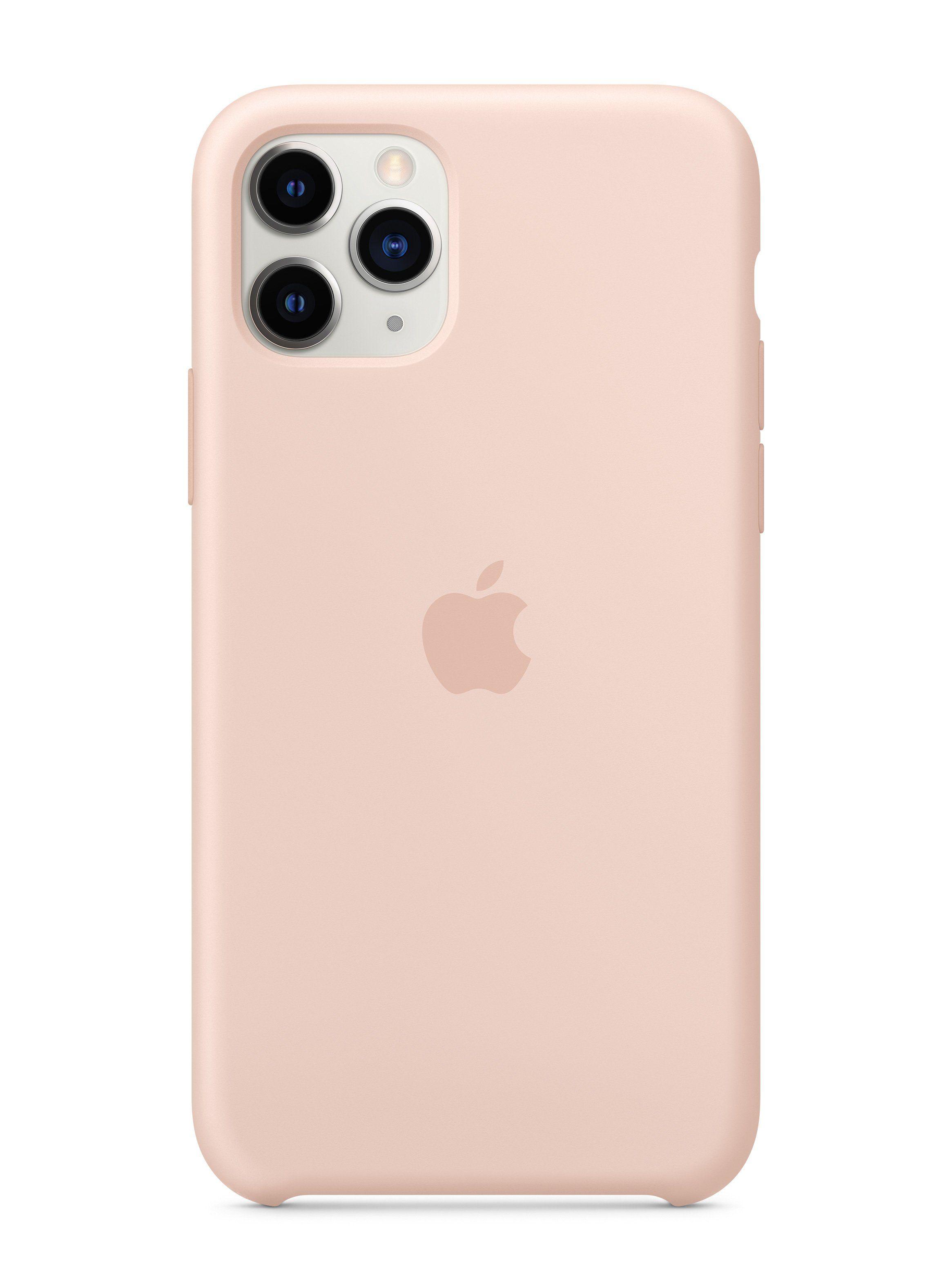 Carcasa Silicone para iPhone 11 Pro Rosada-0