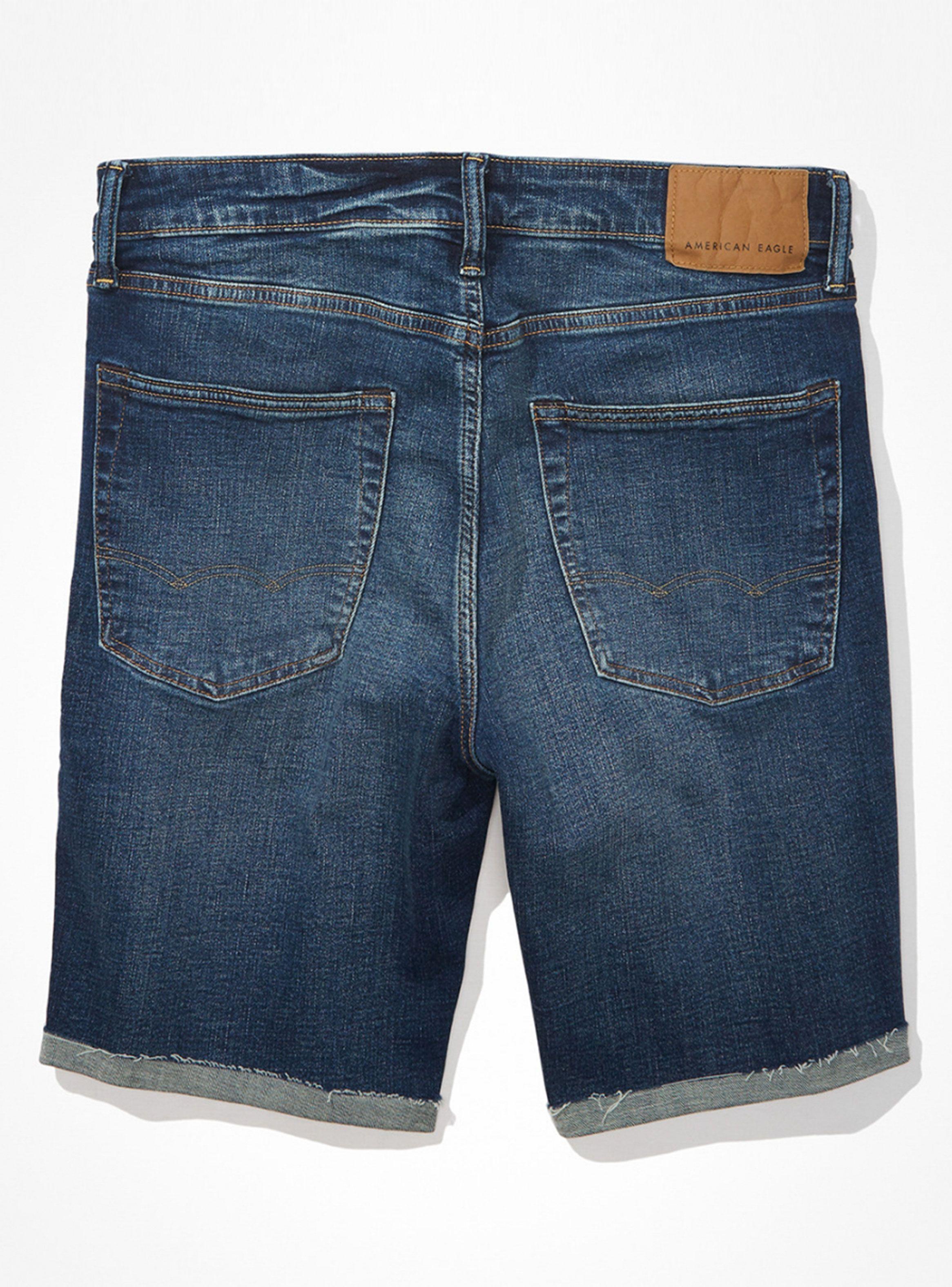 Short Roturas Airflex+9 Denim-1