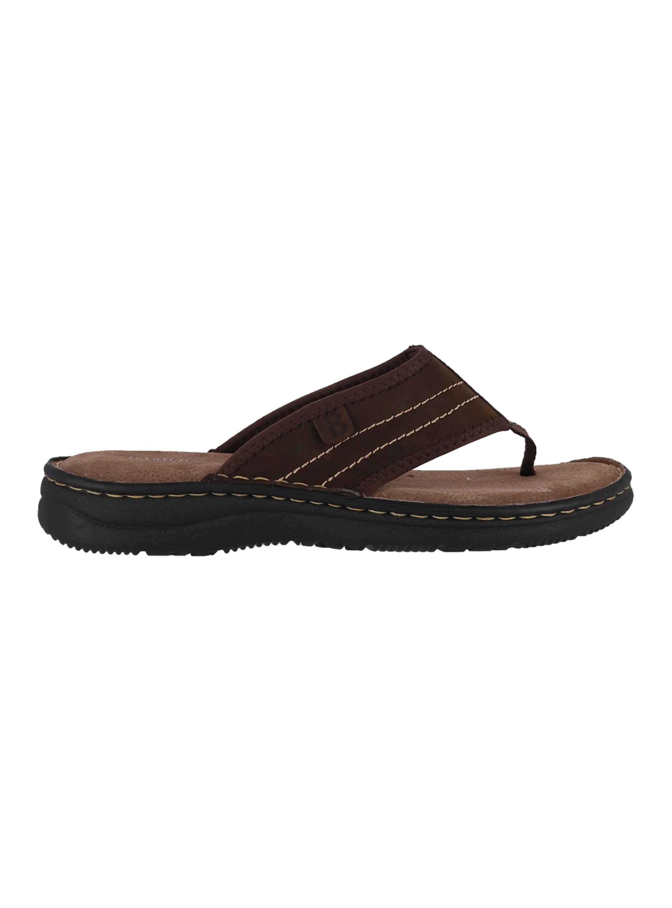 Sandalia Flip Leather Hombre-0