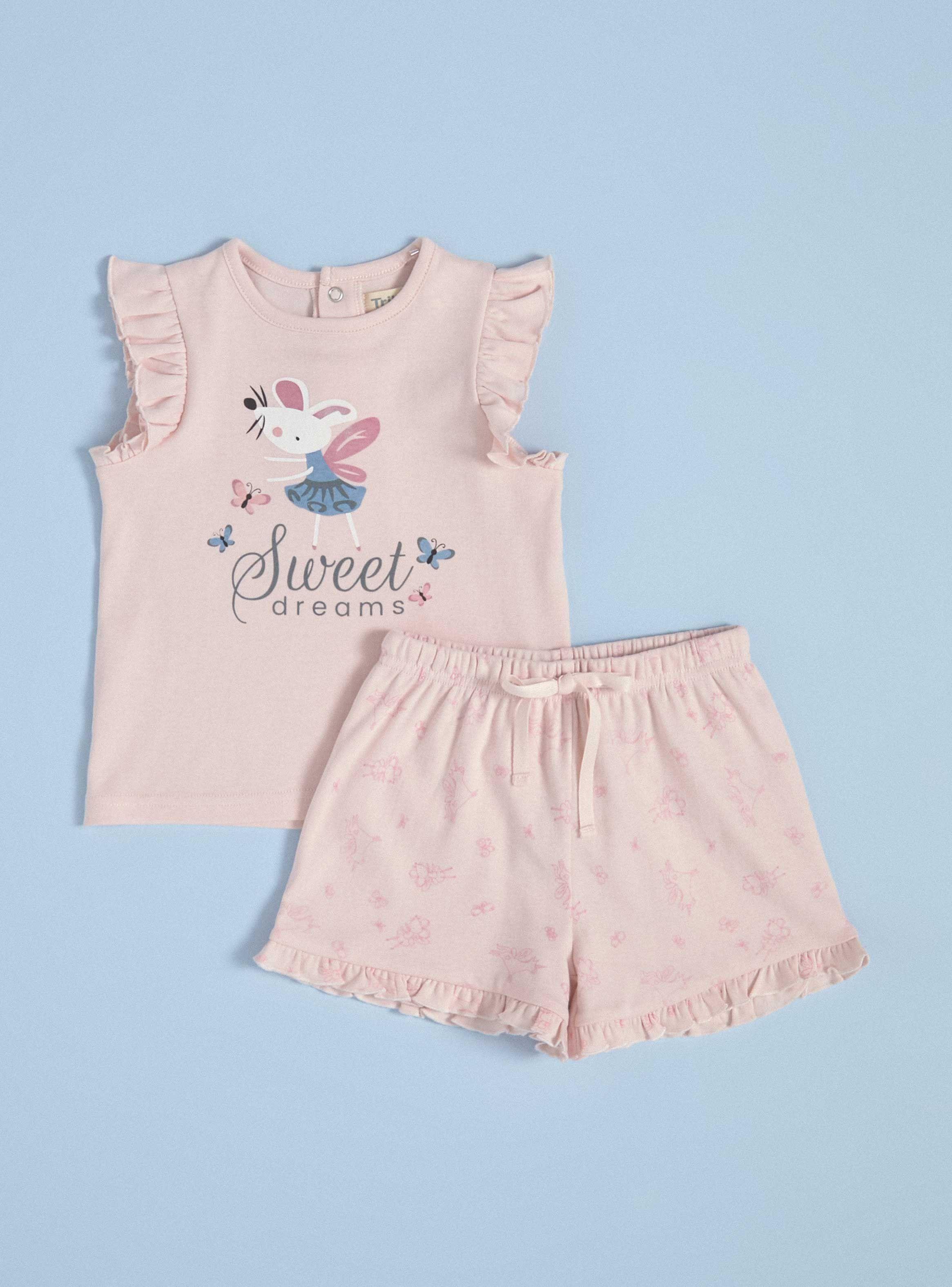 Pijama Conjunto 2 Piezas Niña-0