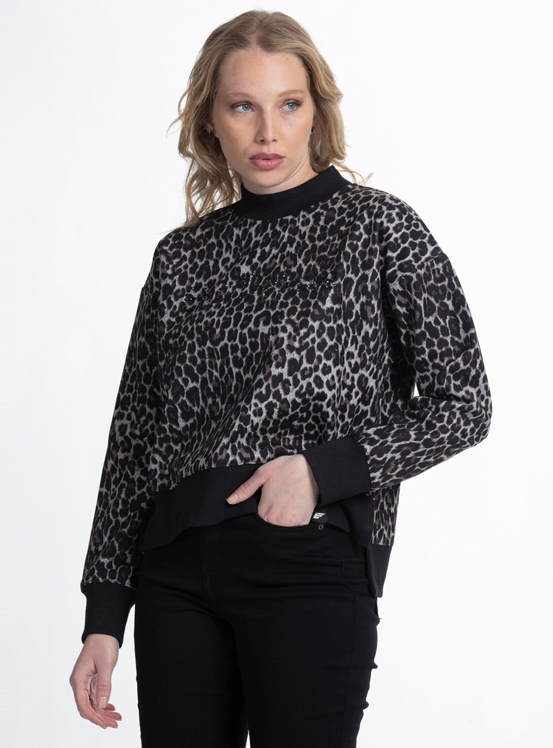 Polerón Asimétrico Animal Print-0