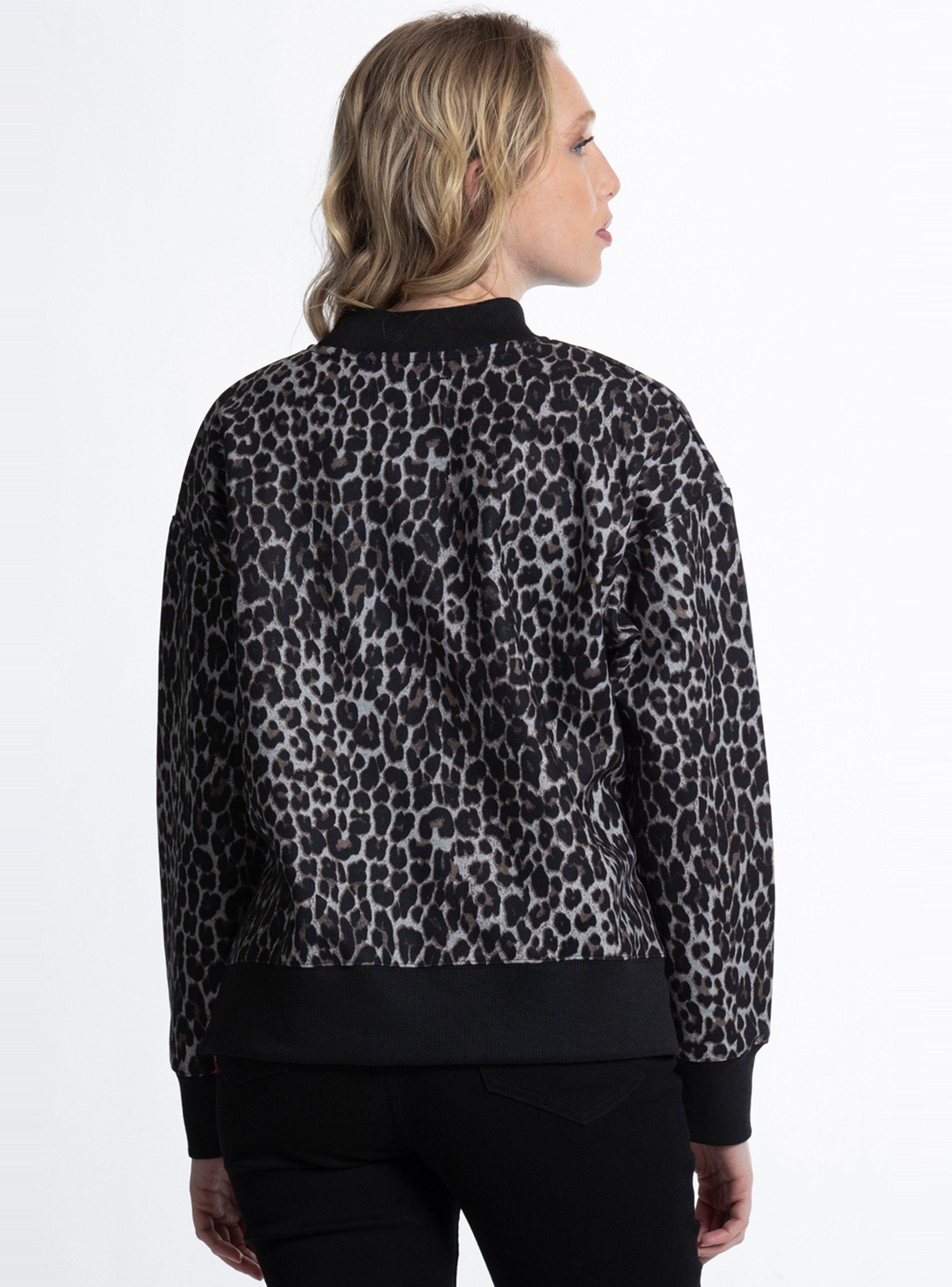 Polerón Asimétrico Animal Print-1