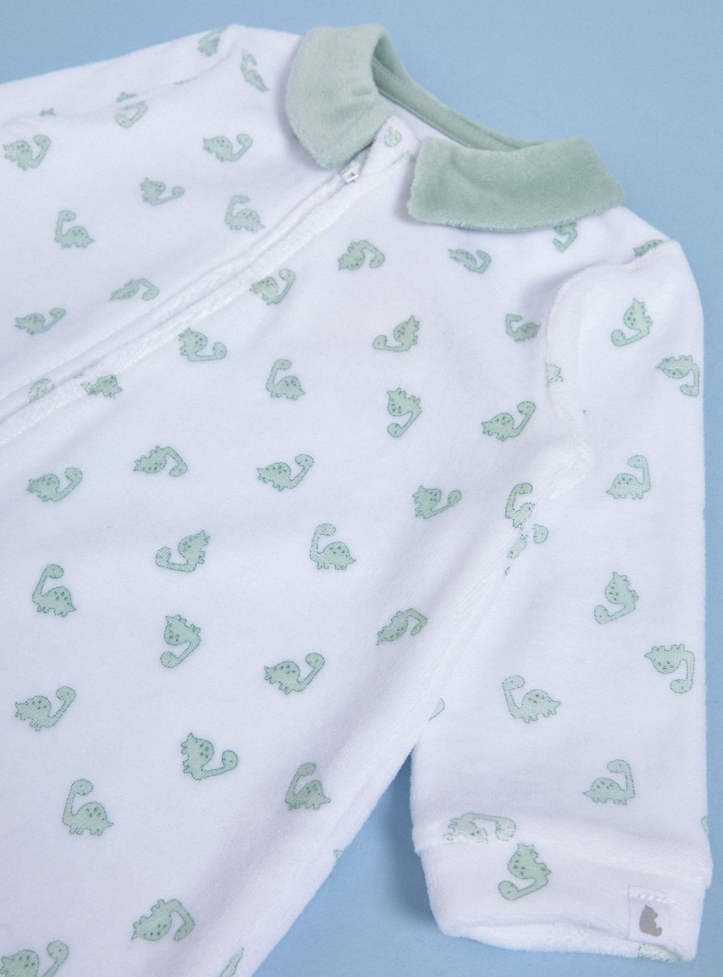 Osito de Velour Estampado con Cuello-2