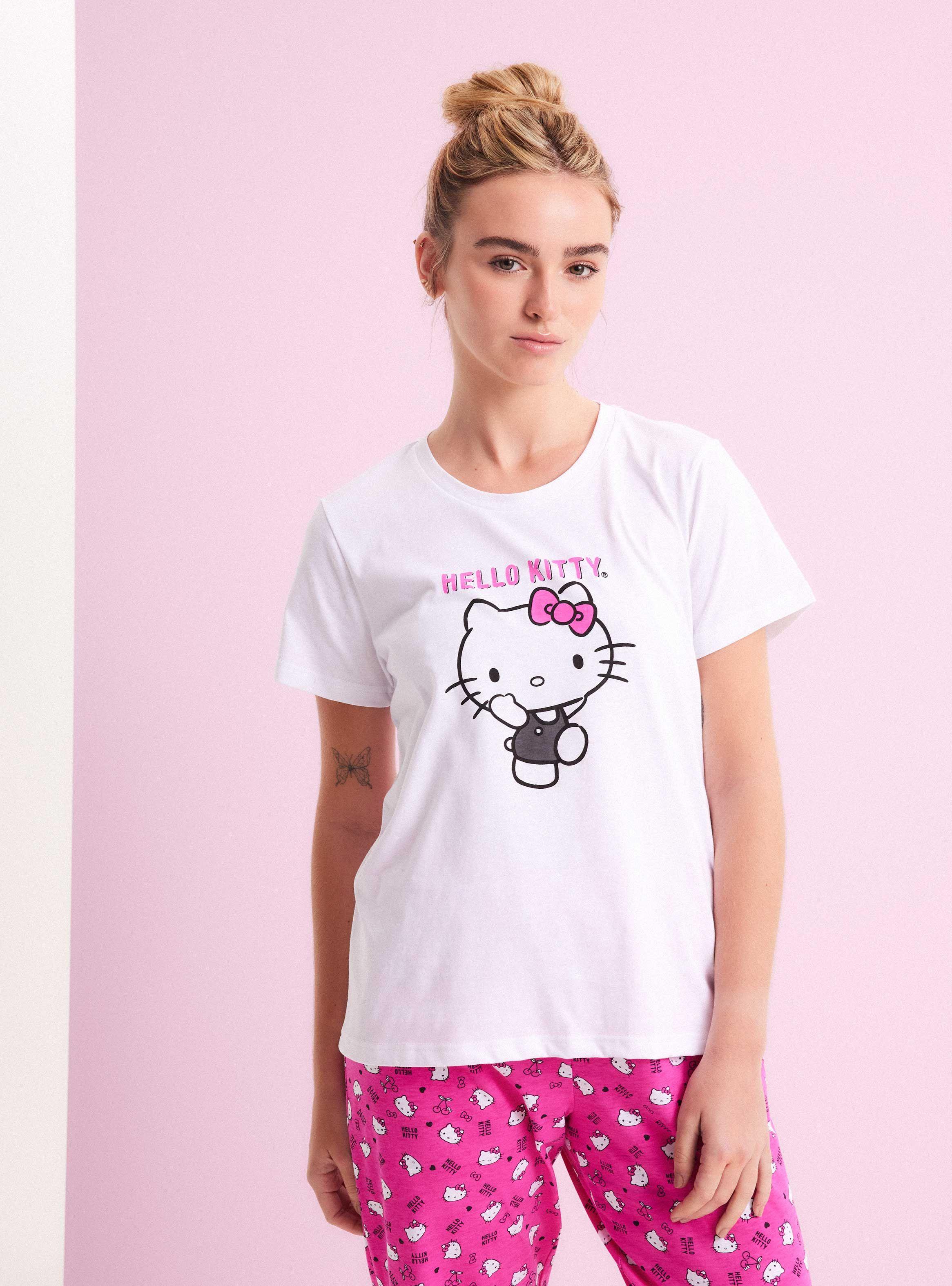 Pijama Estampado Licencia Hello Kitty-0