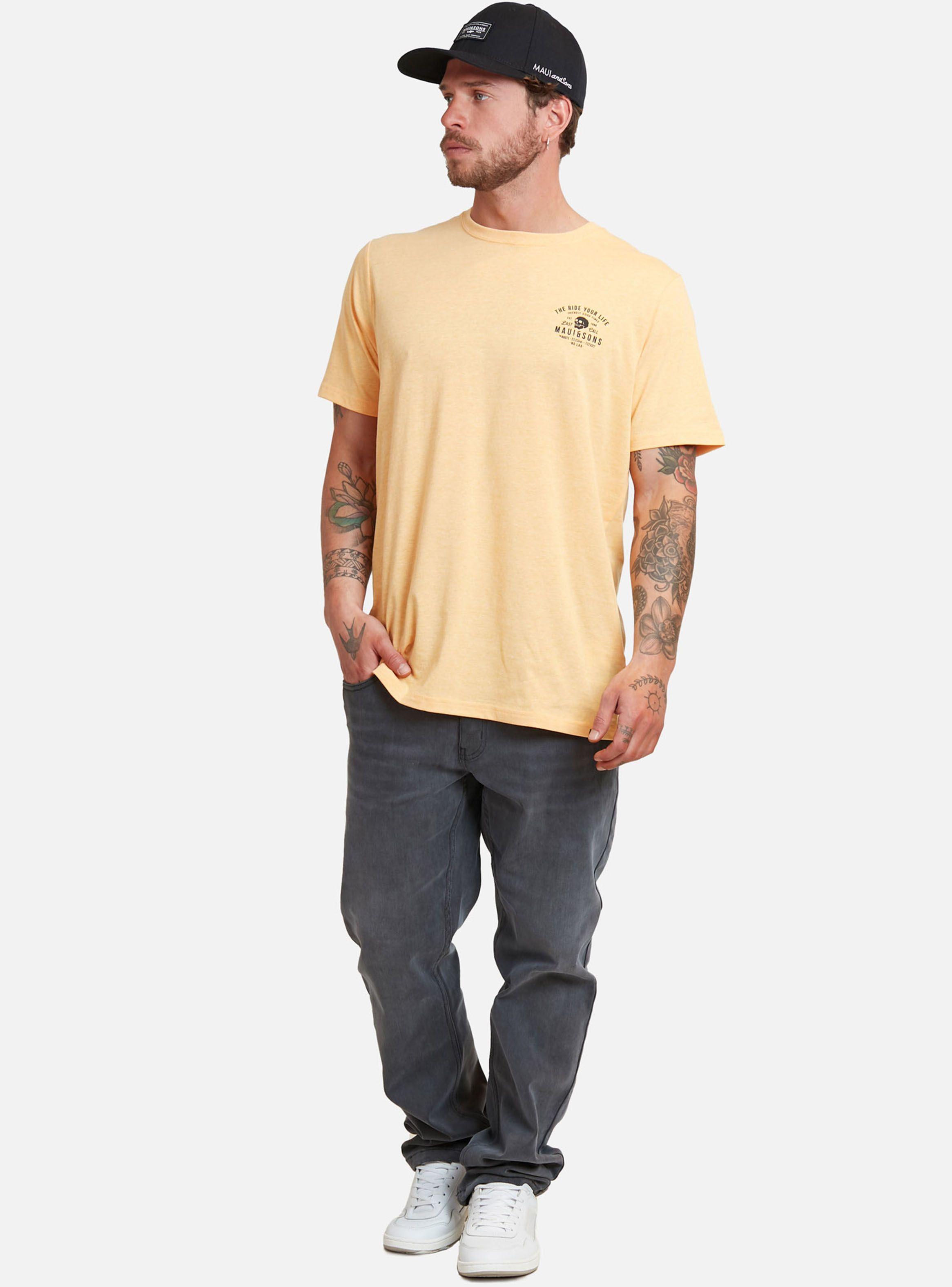 Polera MC Print Back Logo Cala-3