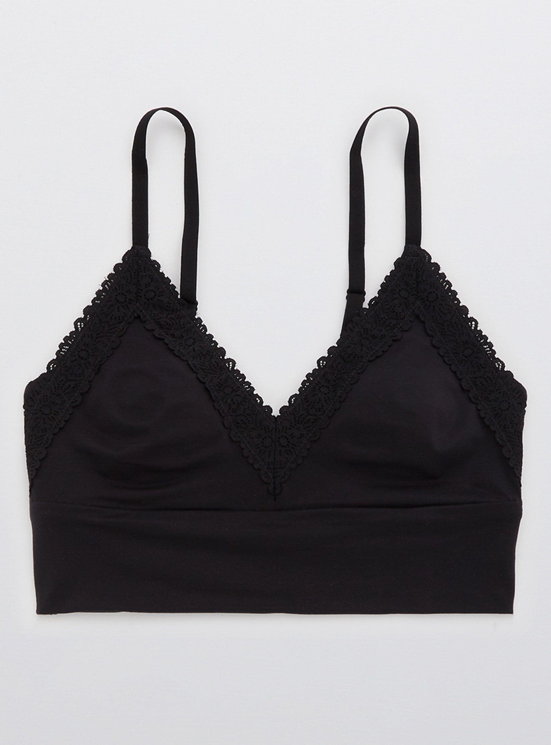 Bralette Padded Triangle  Sunnie Lace Aerie-0