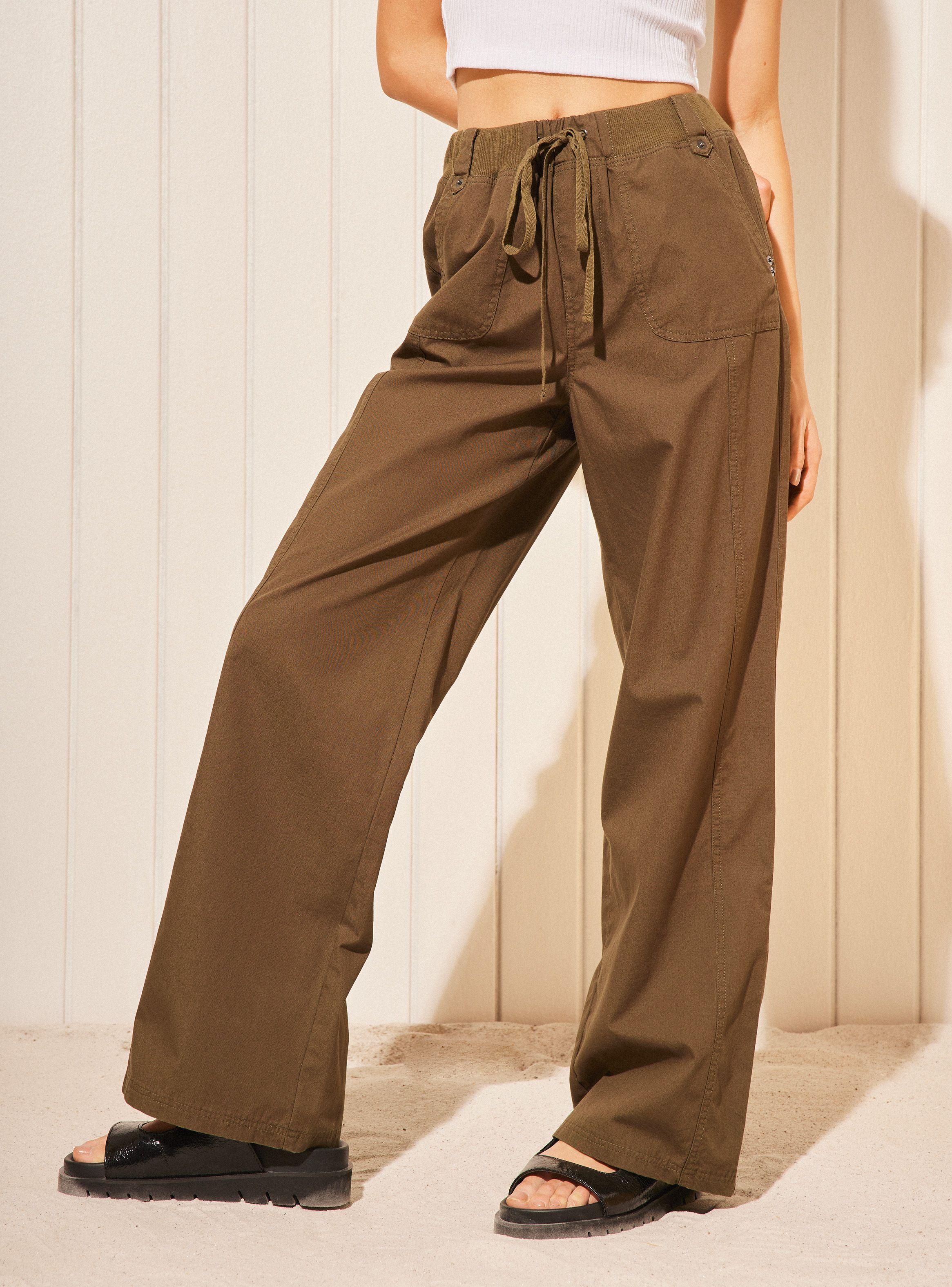 Pantalón con Pretina Elasticada-0