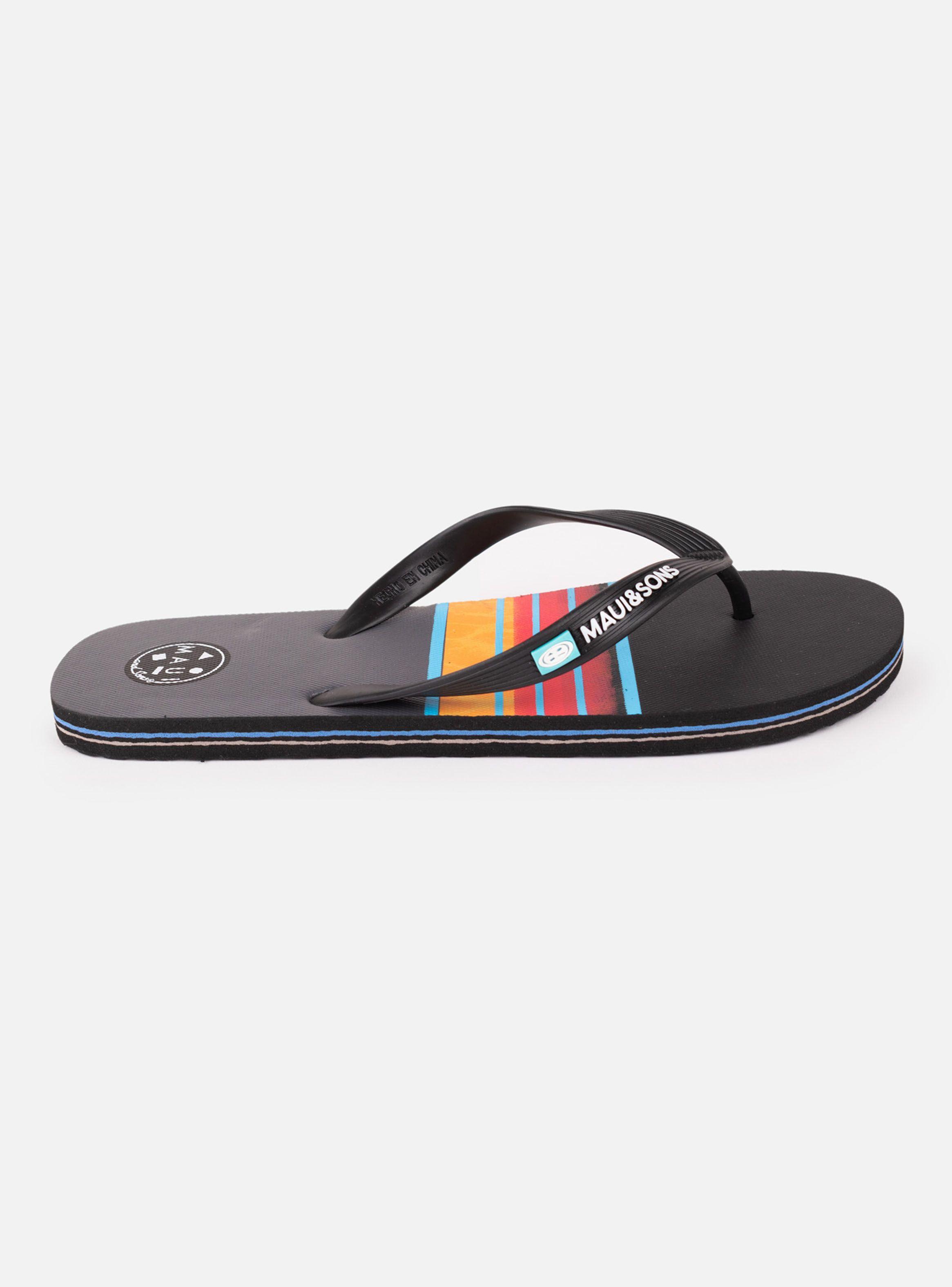 Sandalia Estampada Líneas de Color 5S1167Mv Hombre-0