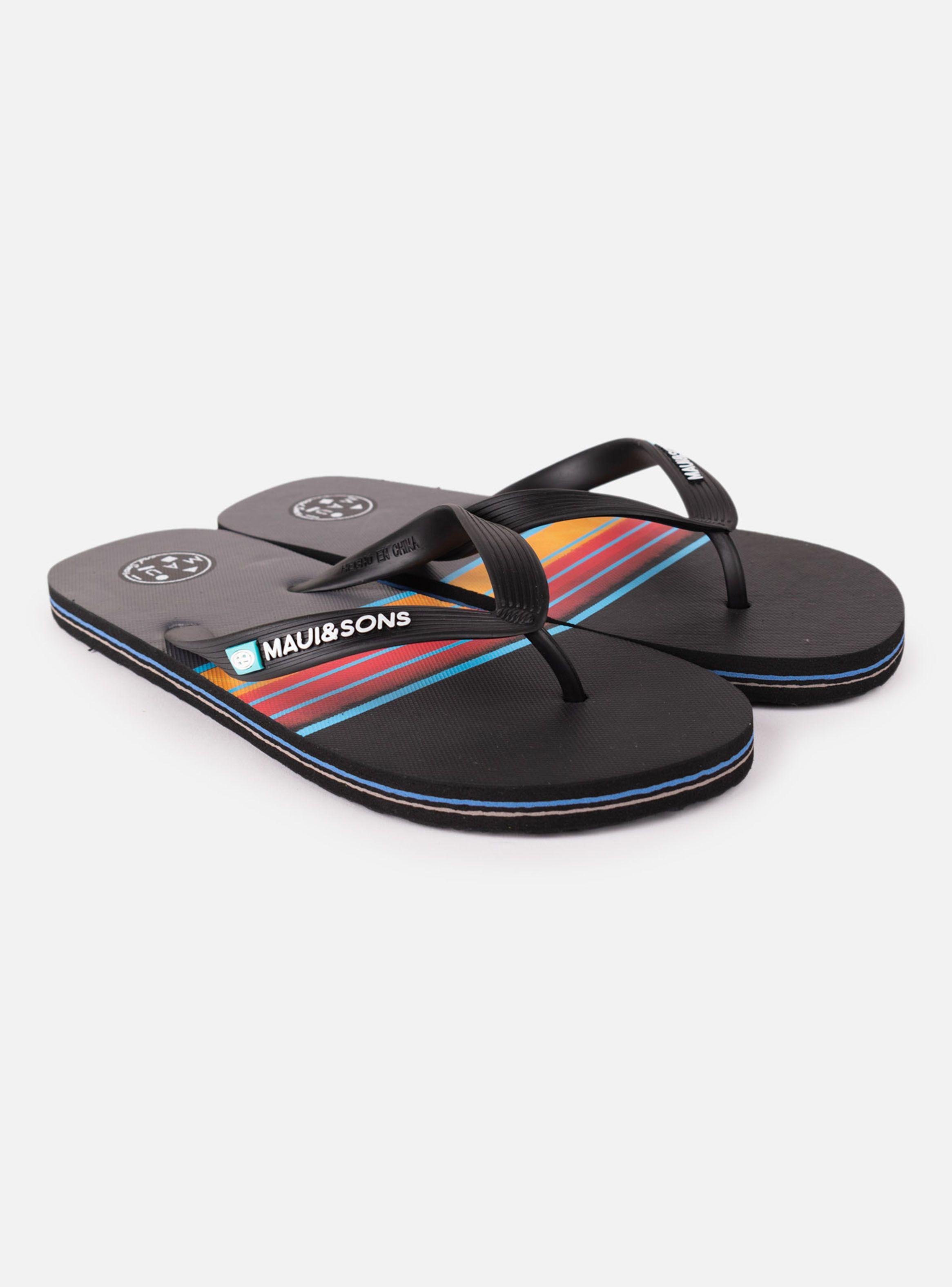 Sandalia Estampada Líneas de Color 5S1167Mv Hombre-1
