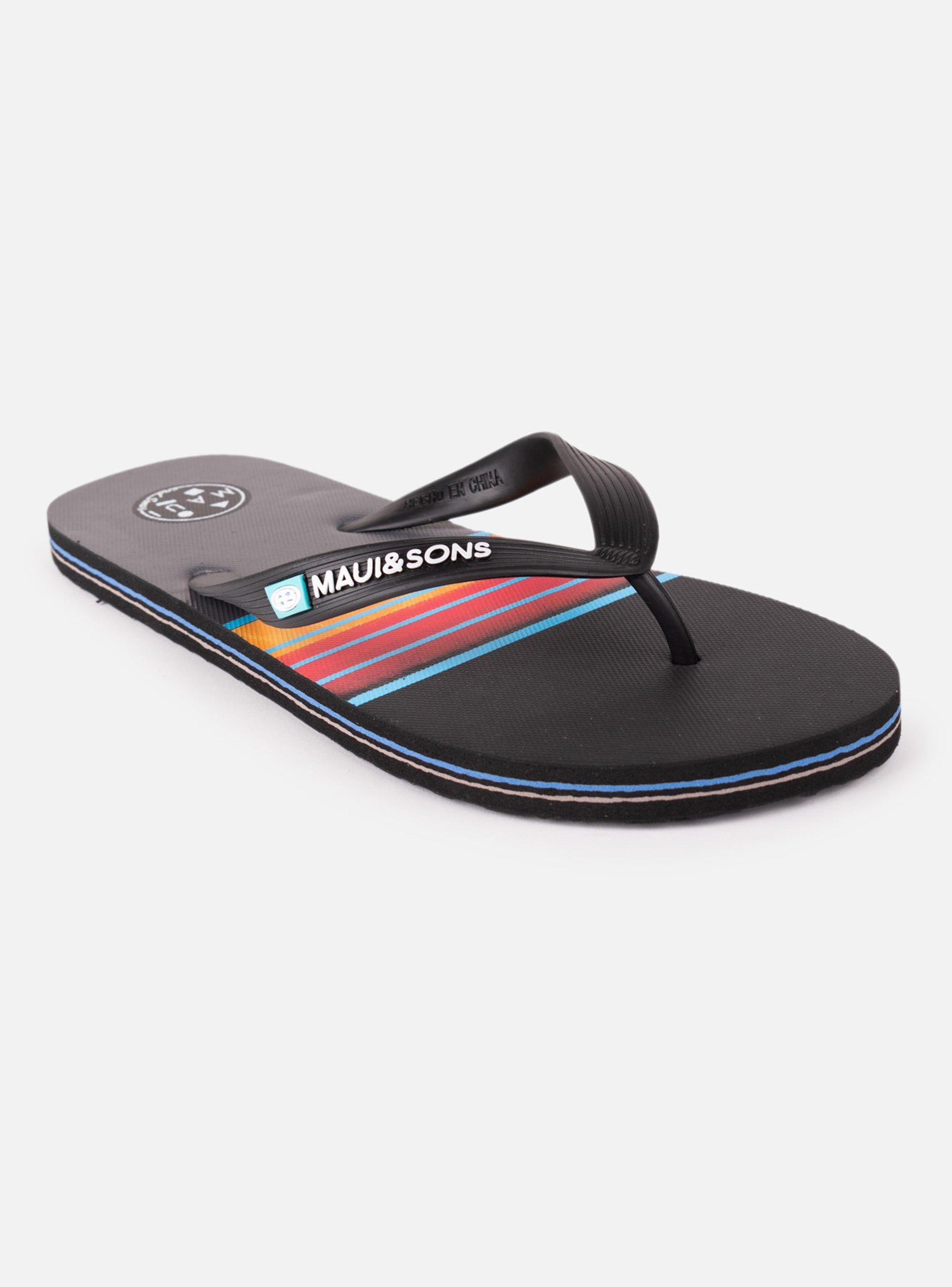 Sandalia Estampada Líneas de Color 5S1167Mv Hombre-2
