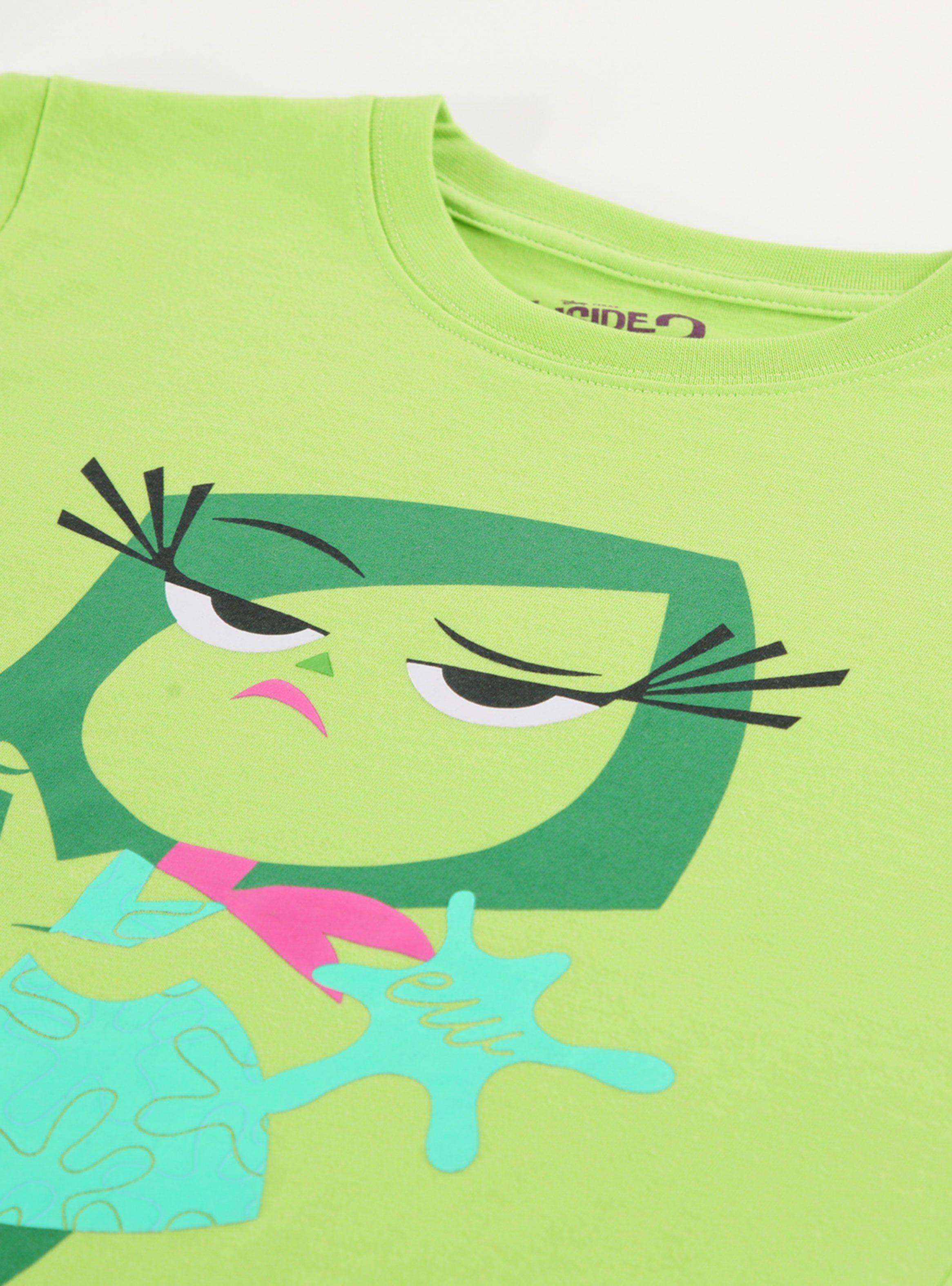 Polera Manga Corta Unisex Infantil Disgusto Inside Out-2