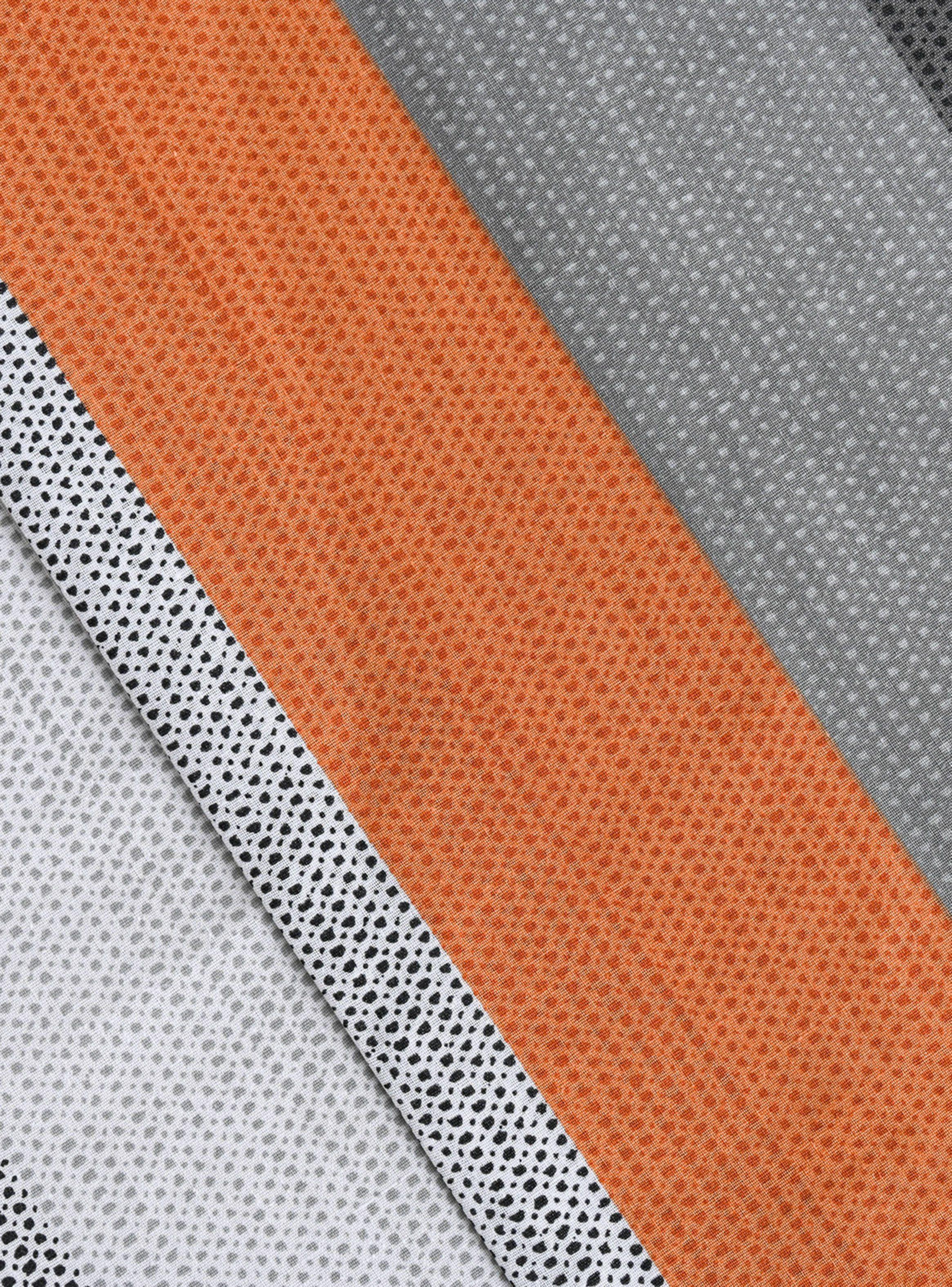 Sábanas Franjas 1 Plaza 144 Hilos Gris-2