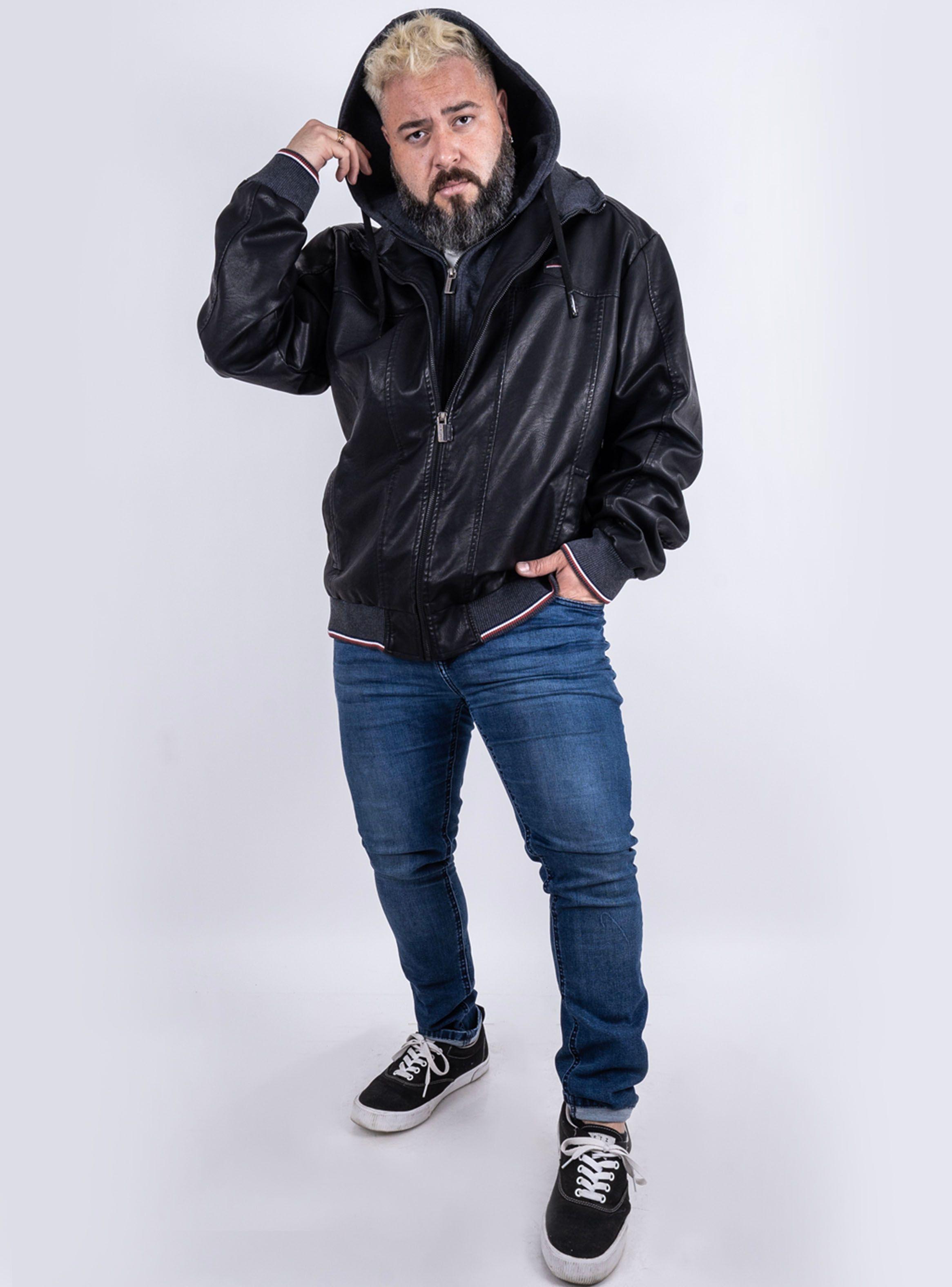 Chaqueta Pu Racer-4