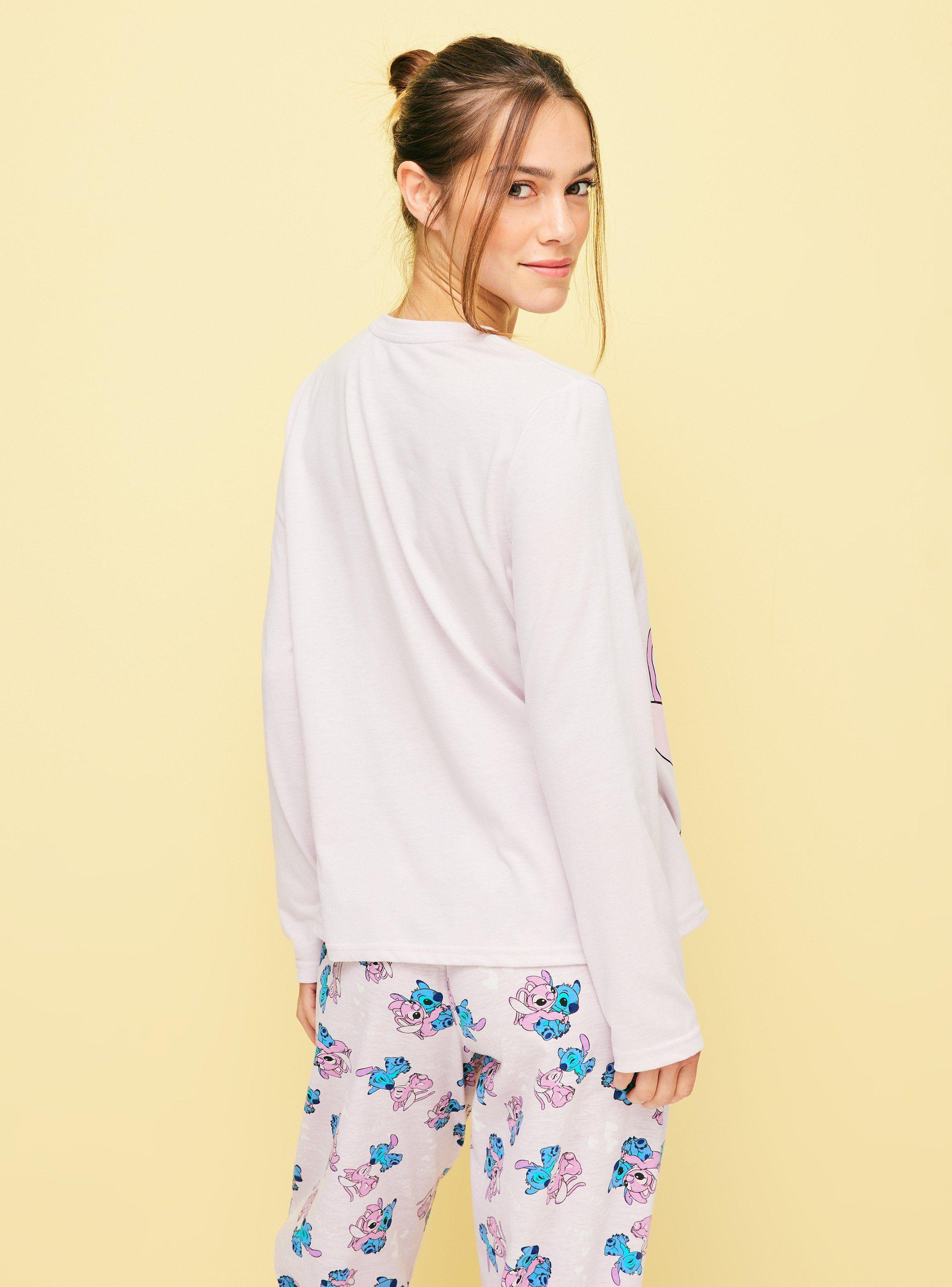 Pijama Largo Disney Angle y Stitch-1