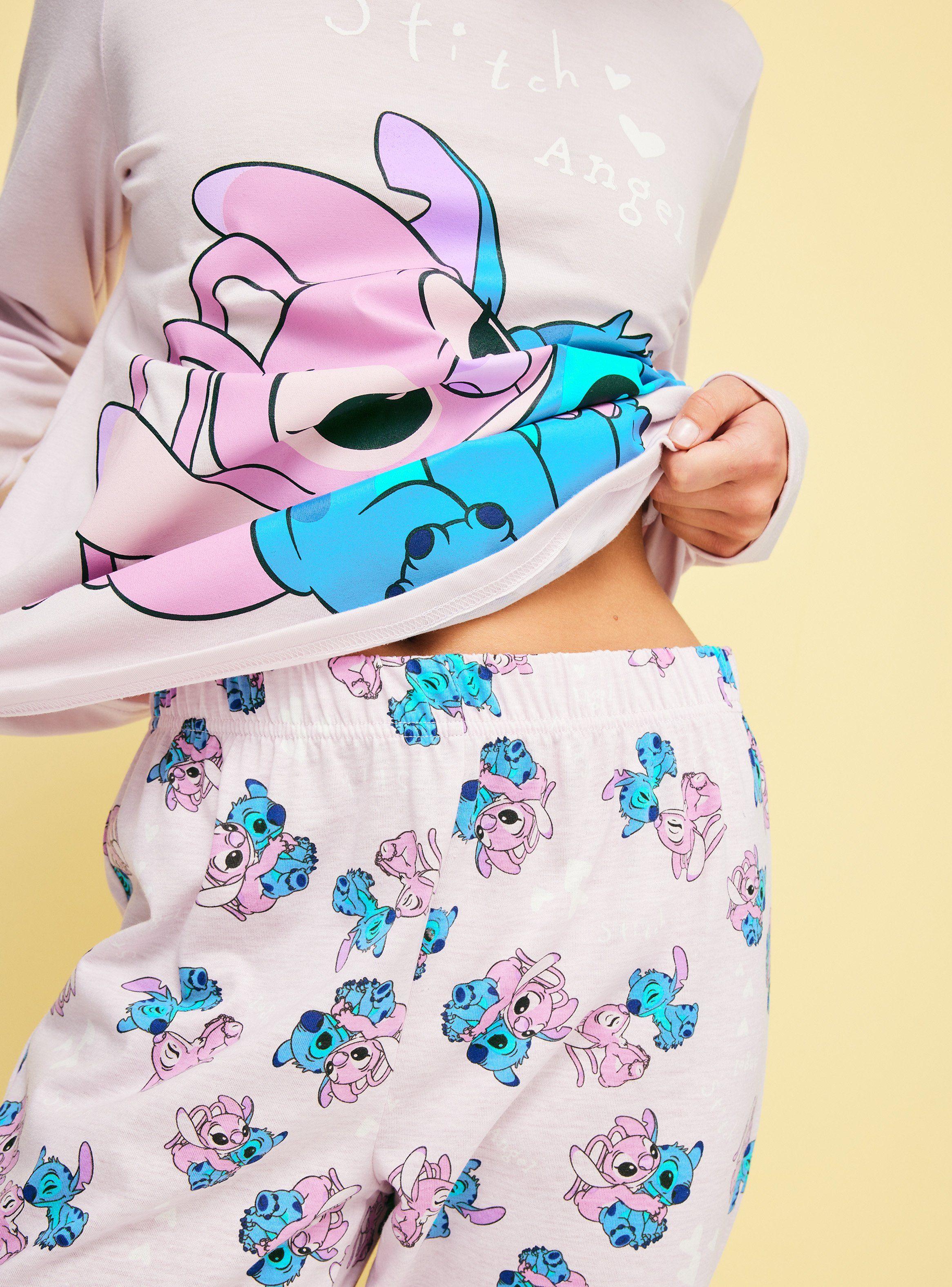 Pijama Largo Disney Angle y Stitch-2
