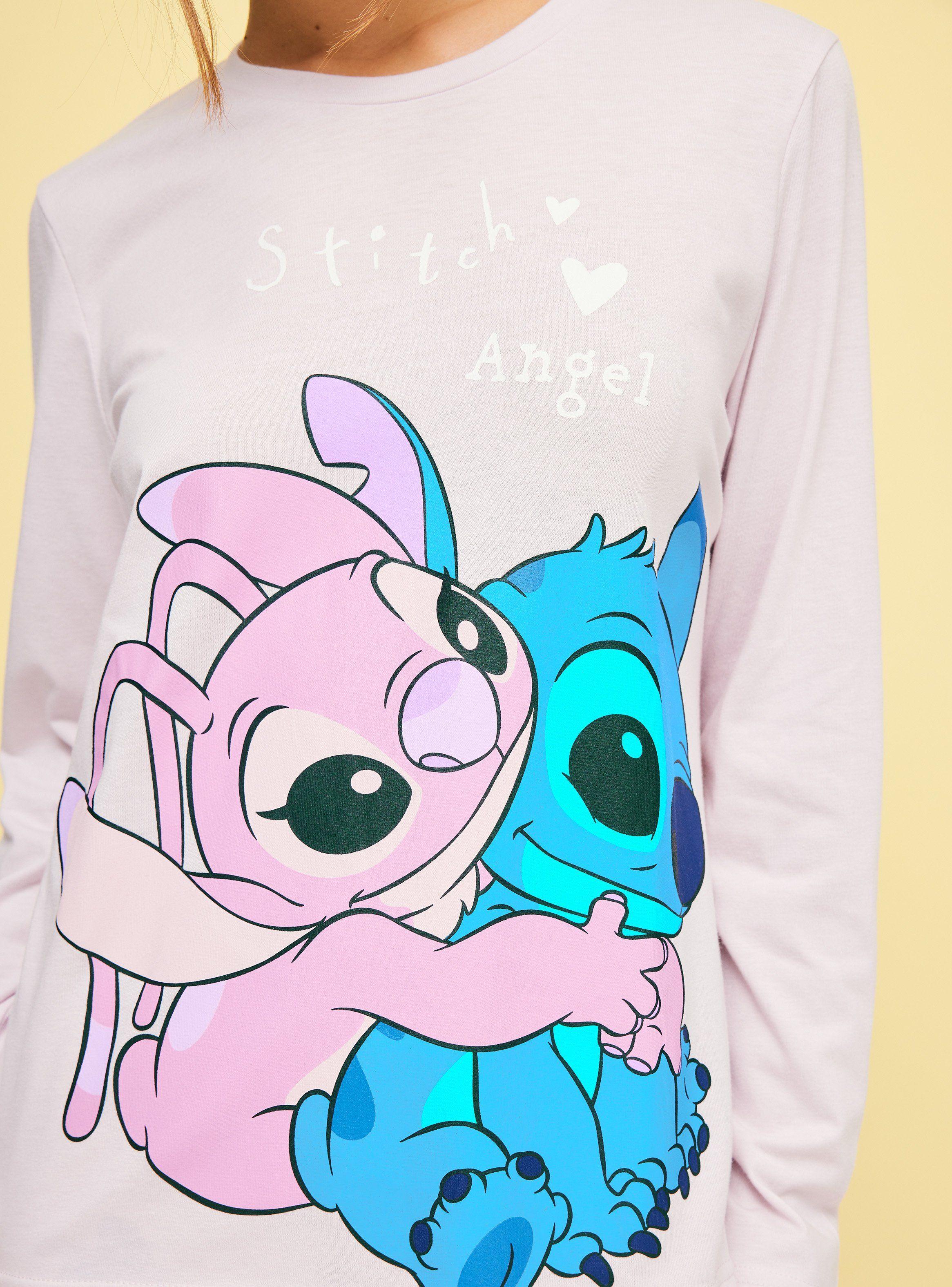 Pijama Largo Disney Angle y Stitch-3
