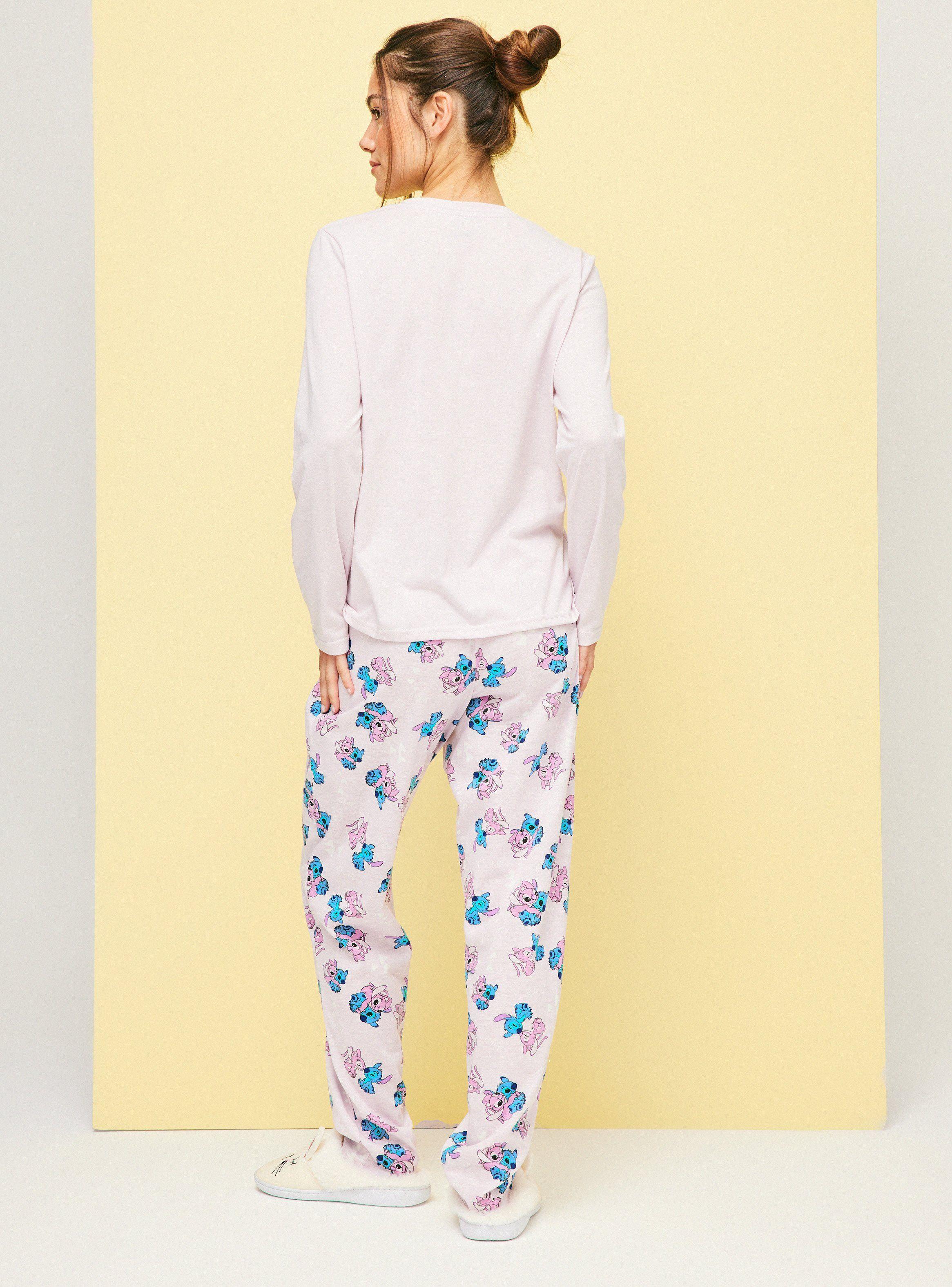 Pijama Largo Disney Angle y Stitch-5